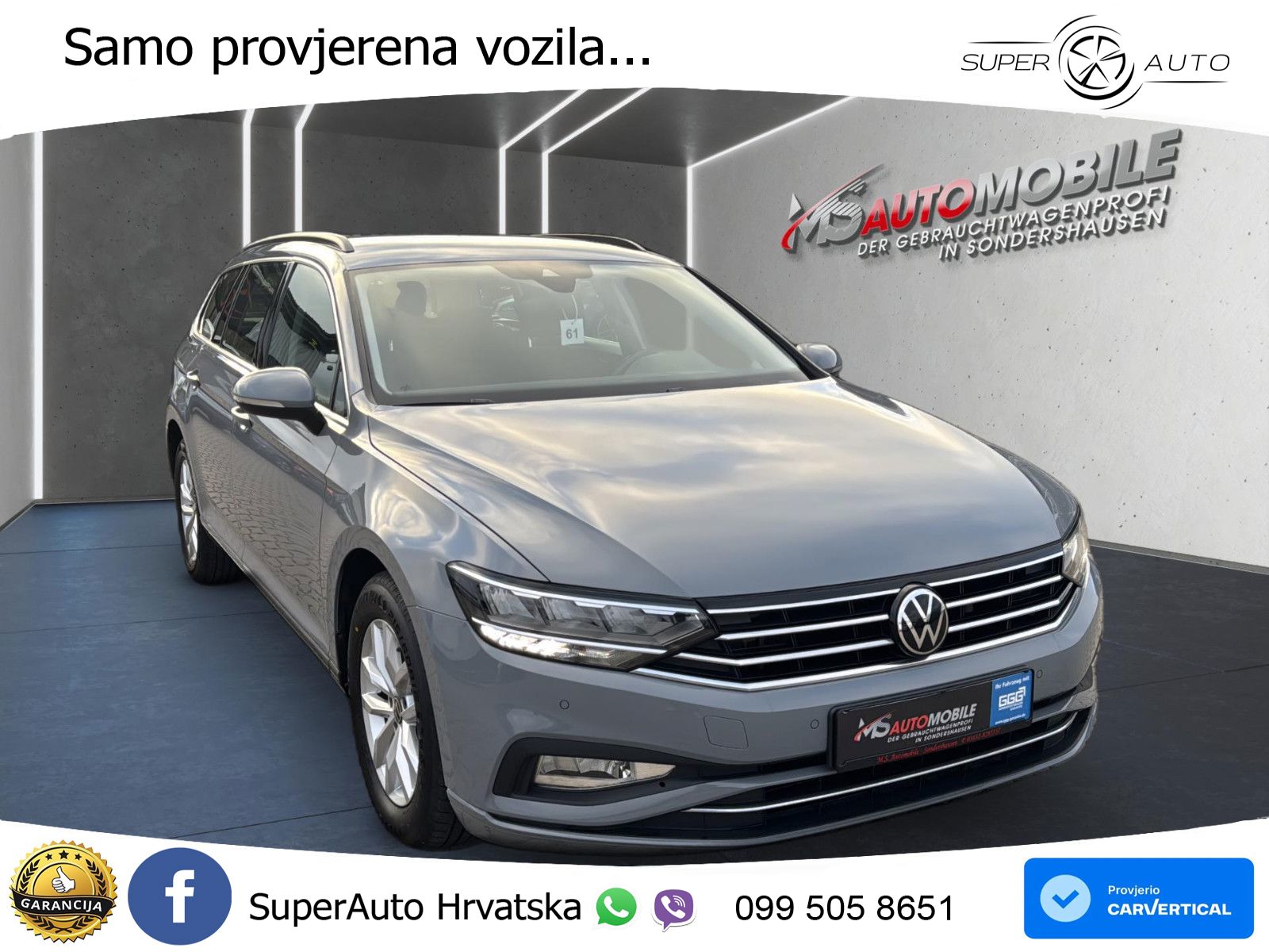Volkswagen Passat Variant 2.0 TDI (150 KS) Business LED+GR SJED+ACC