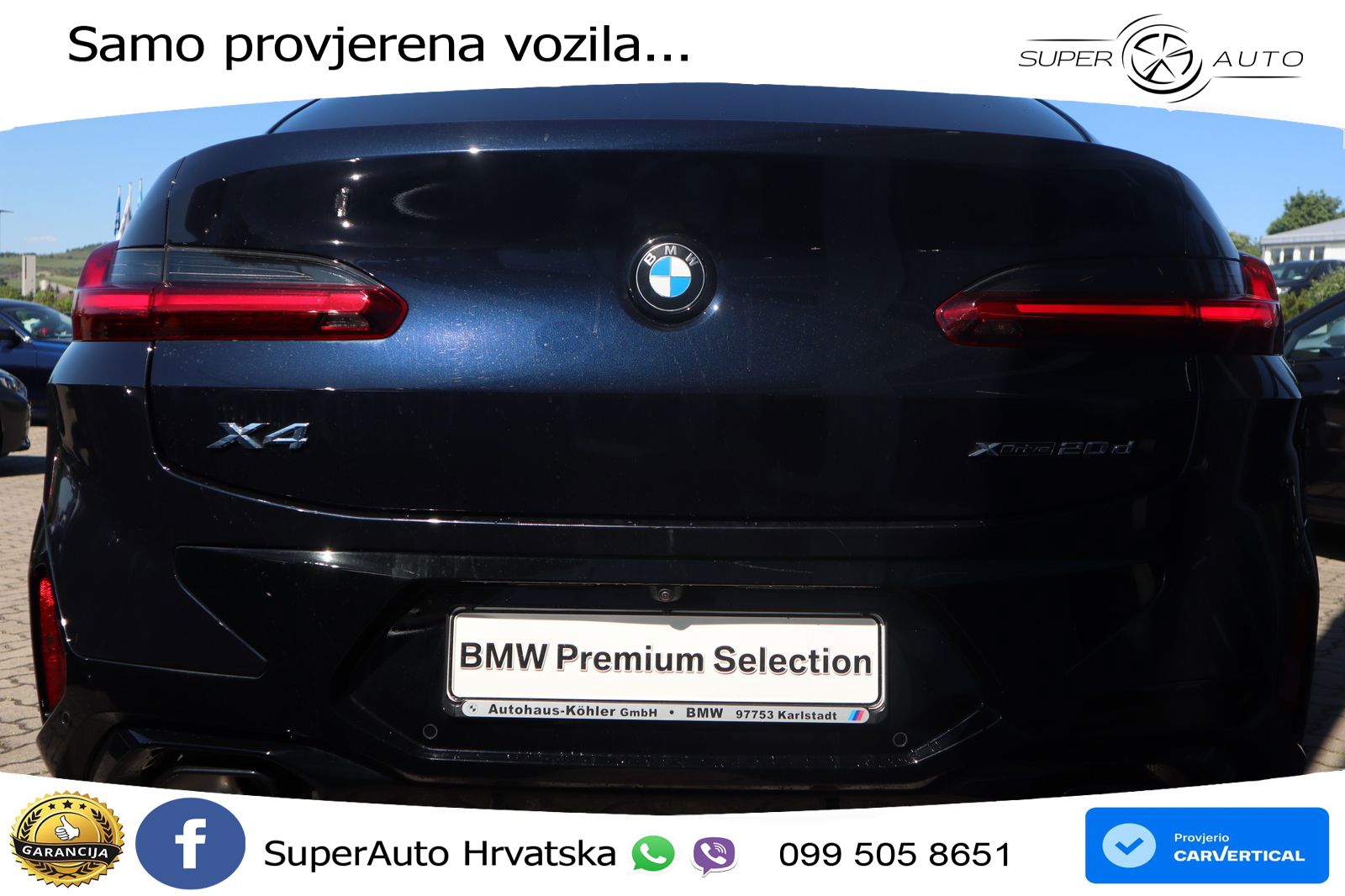 BMW X4 20d (190 KS) xDrive Steptronic M Sport