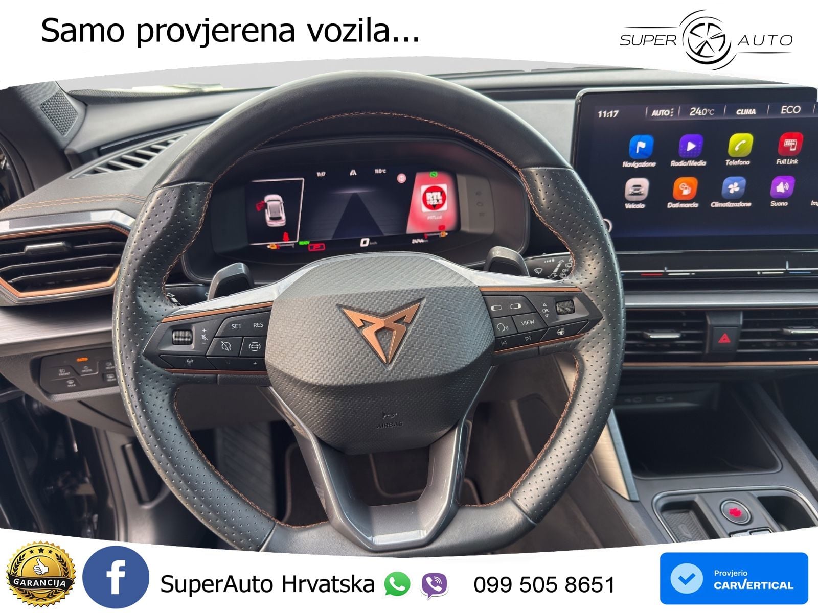 Cupra Formentor 1.4 TSI (204 KS) e-Hybrid DSG LED+ACC