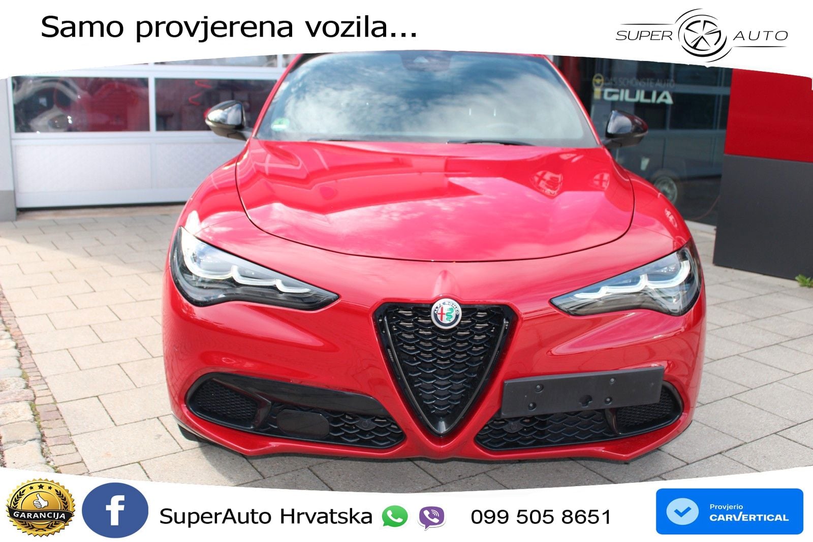 Alfa Romeo Stelvio 2.2 MultiJet II (210 KS) Q4 Automatic LED+GR SJED+ACC