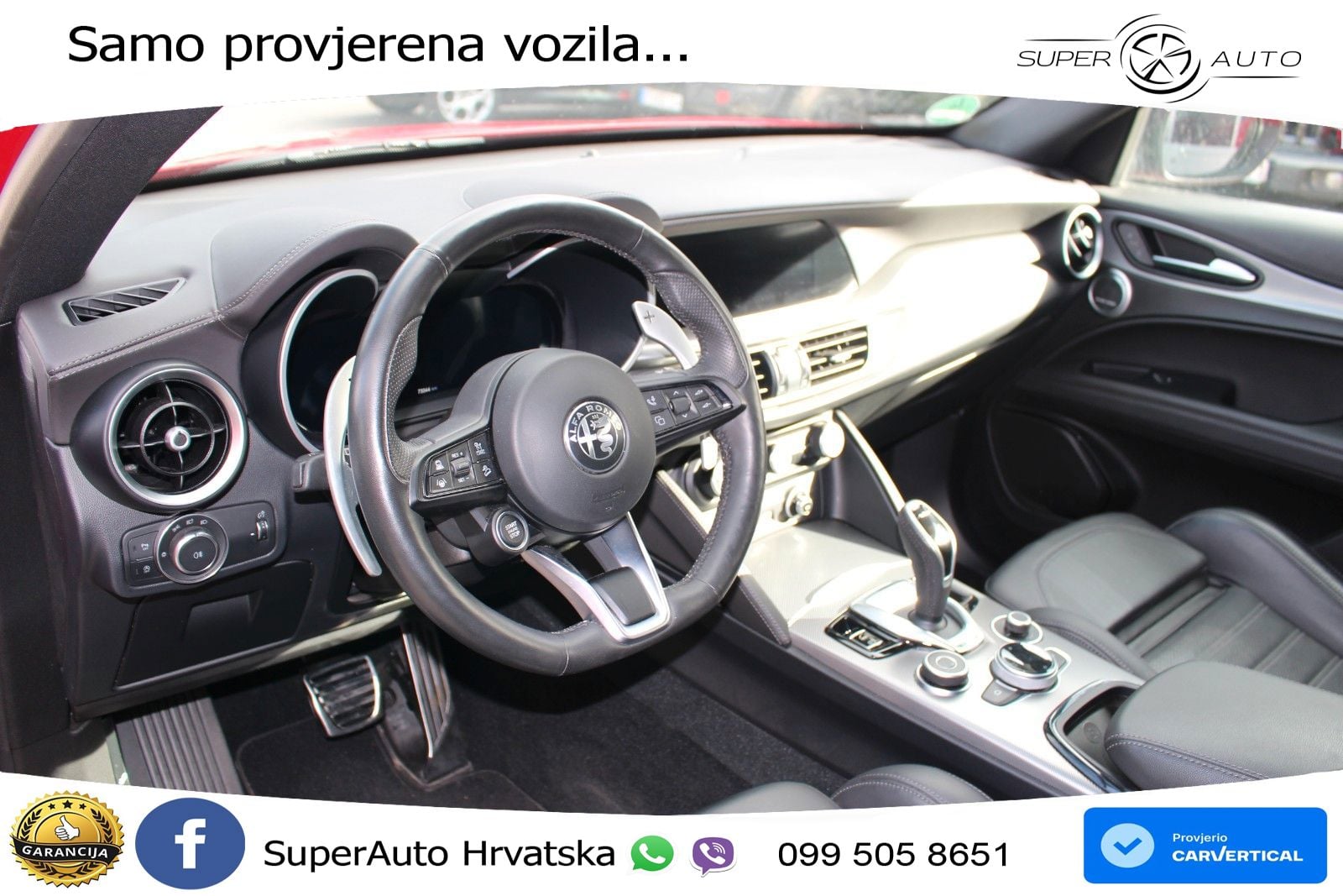 Alfa Romeo Stelvio 2.2 MultiJet II (210 KS) Q4 Automatic LED+GR SJED+ACC