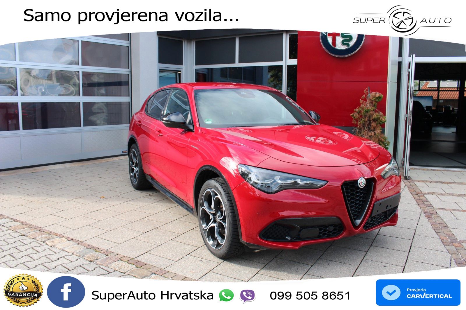 Alfa Romeo Stelvio 2.2 MultiJet II (210 KS) Q4 Automatic LED+GR SJED+ACC