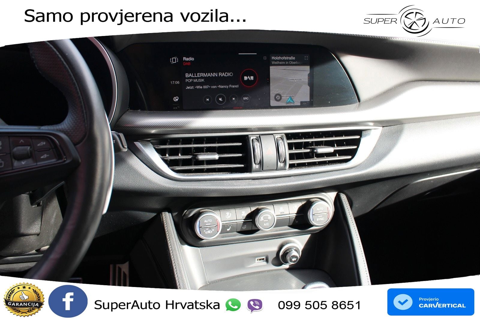 Alfa Romeo Stelvio 2.2 MultiJet II (210 KS) Q4 Automatic LED+GR SJED+ACC