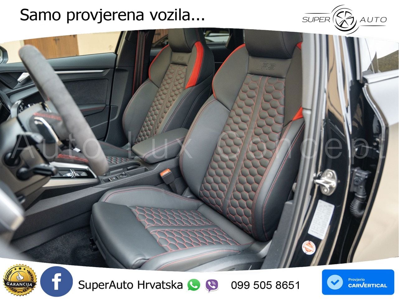 Audi RS3 Sedan 2.5 TFSI (400 KS) quattro S tronic LED+GR SJED+ACC