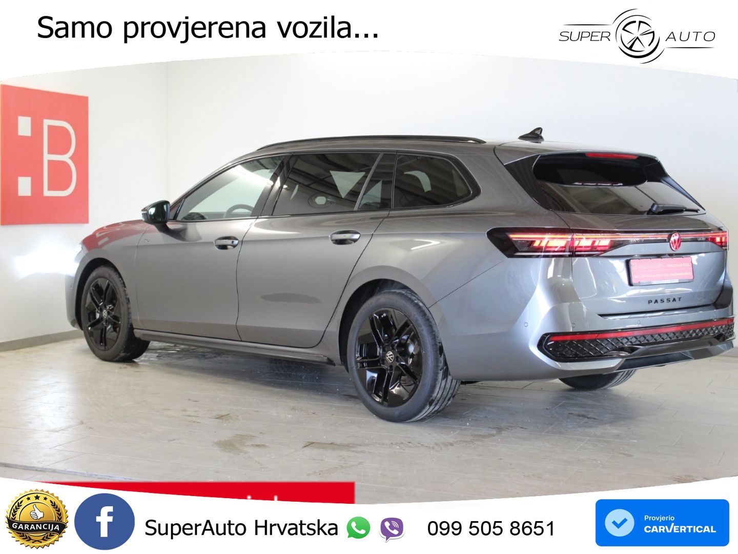 Volkswagen Passat Variant 2.0 TDI (193 KS) 4MOTION DSG R-Line MATRIX+GR SJED+KAM