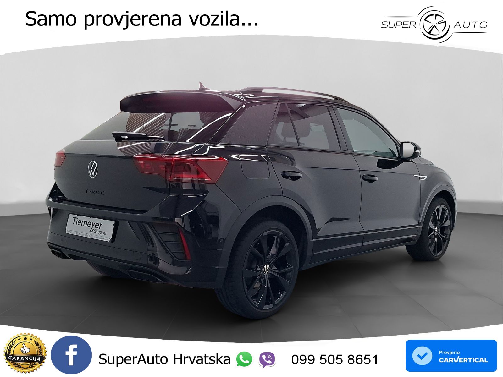Volkswagen T-Roc 1.5 TSI (150 KS) DSG R-Line LED+GR SJED+ACC