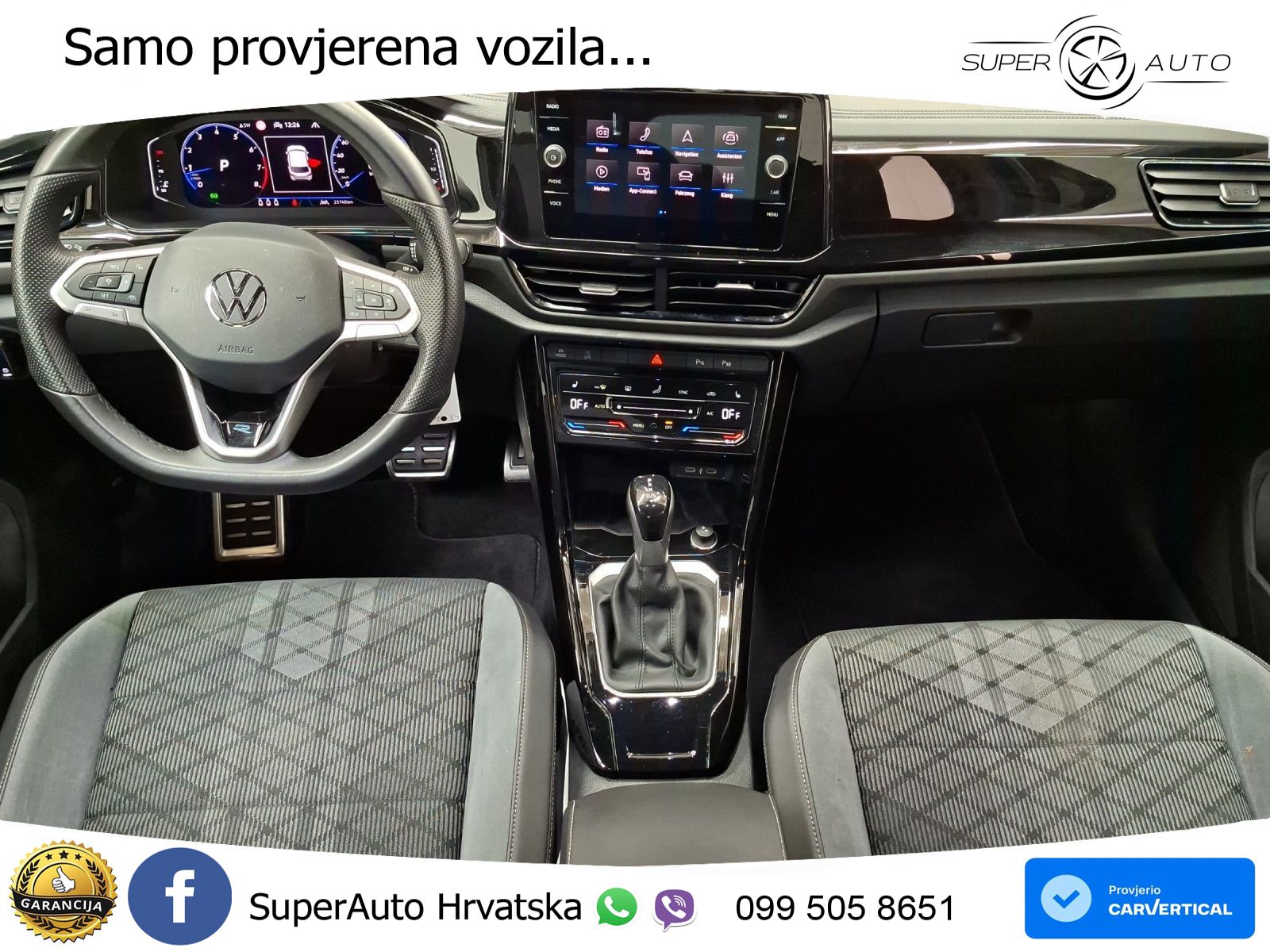 Volkswagen T-Roc 1.5 TSI (150 KS) DSG R-Line LED+GR SJED+ACC