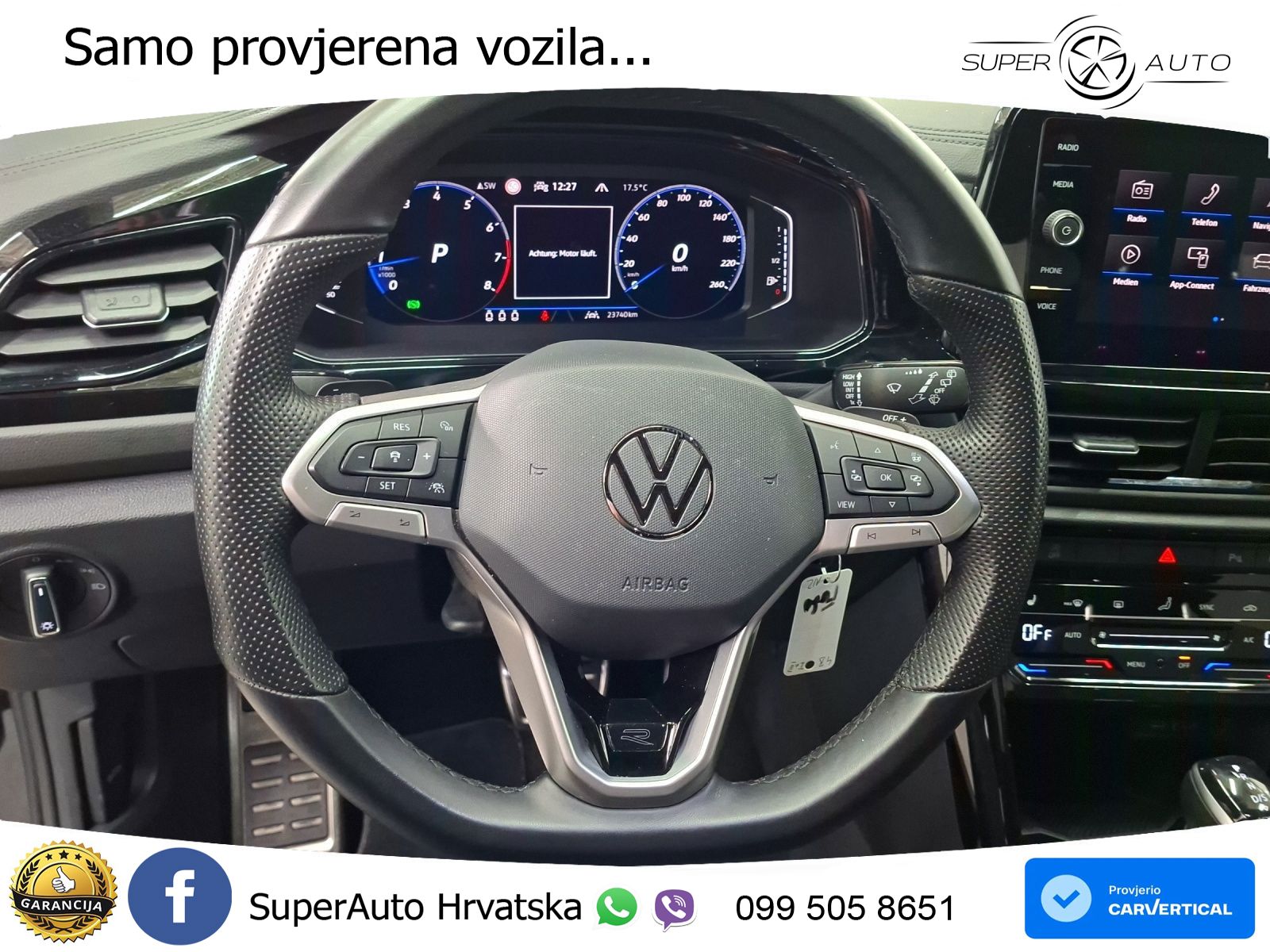 Volkswagen T-Roc 1.5 TSI (150 KS) DSG R-Line LED+GR SJED+ACC