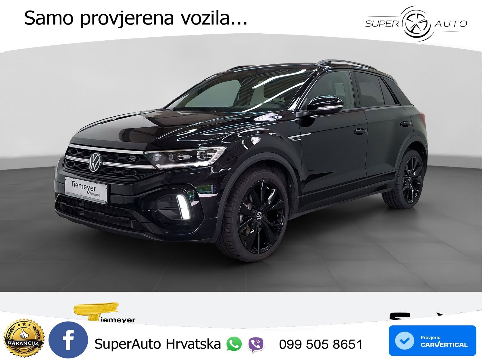 Volkswagen T-Roc 1.5 TSI (150 KS) DSG R-Line LED+GR SJED+ACC