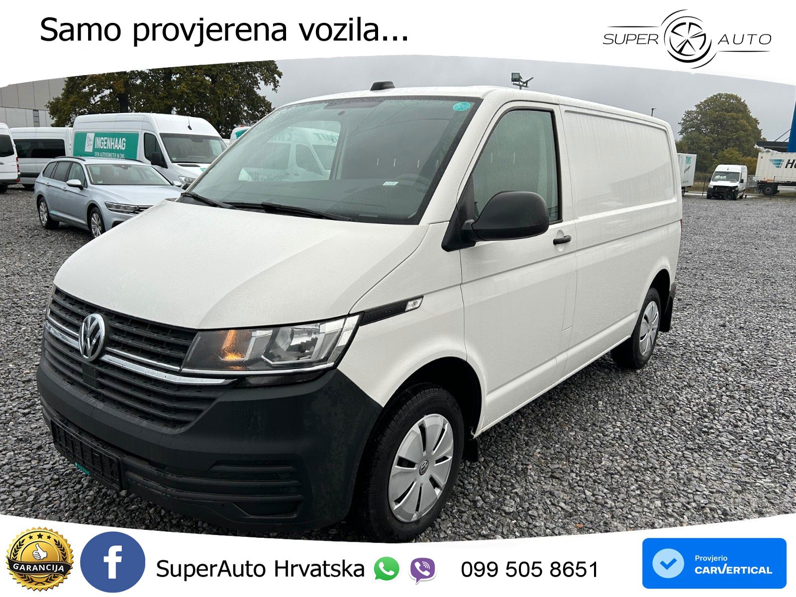 Volkswagen T6.1 Transporter 2,0 TDI Klima 110 KS
