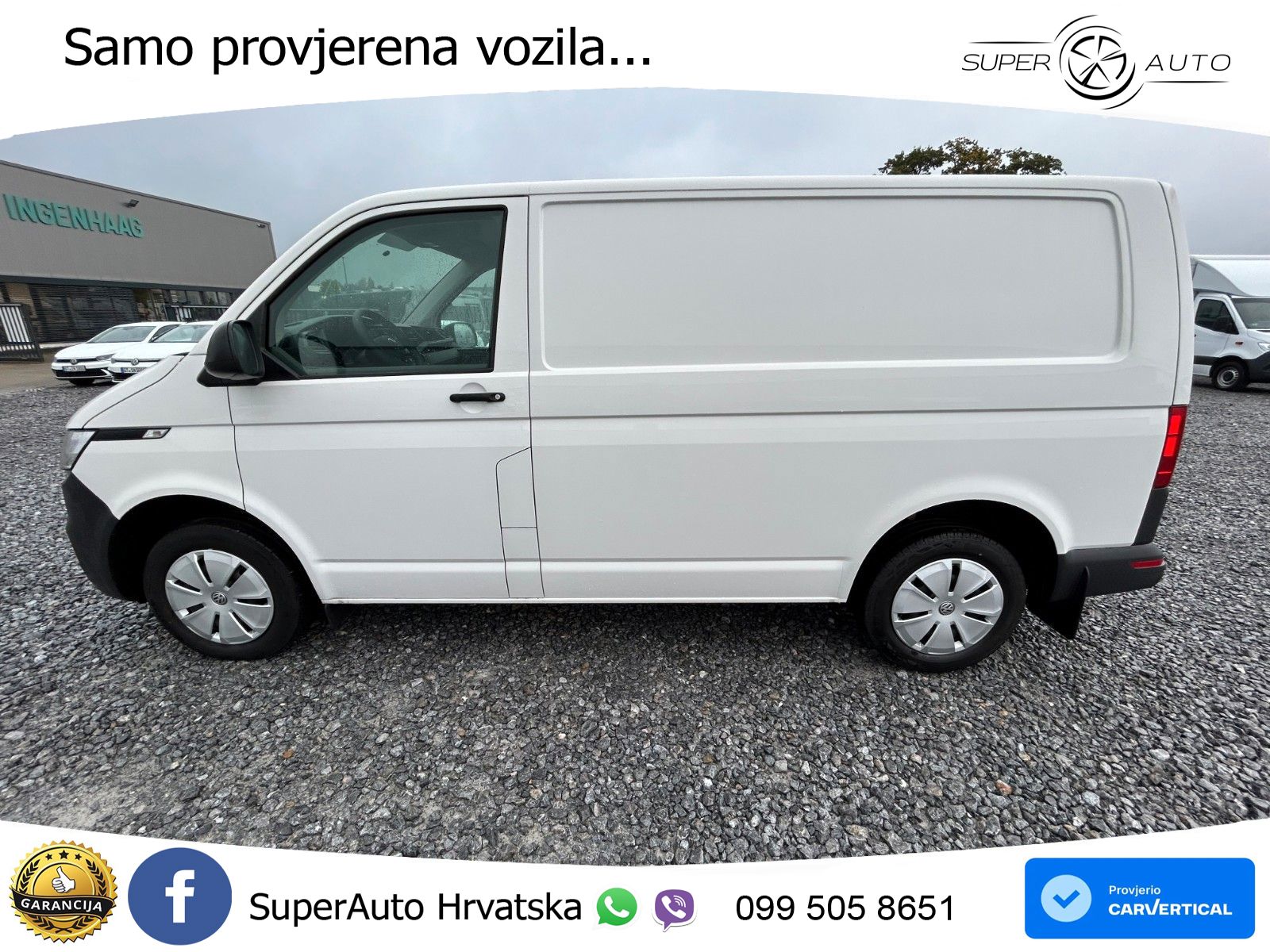 Volkswagen T6.1 Transporter 2,0 TDI Klima 110 KS