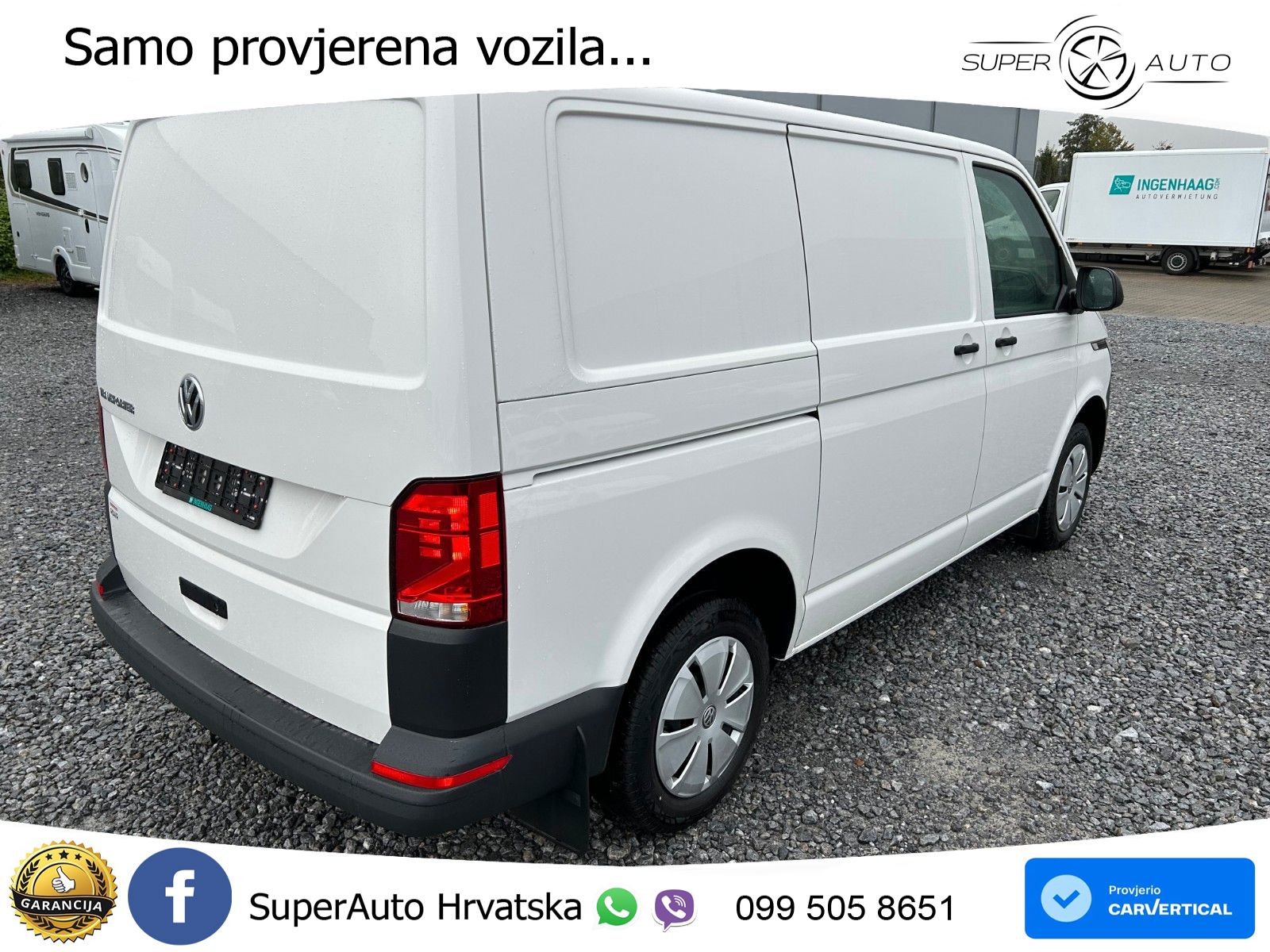 Volkswagen T6.1 Transporter 2,0 TDI Klima 110 KS