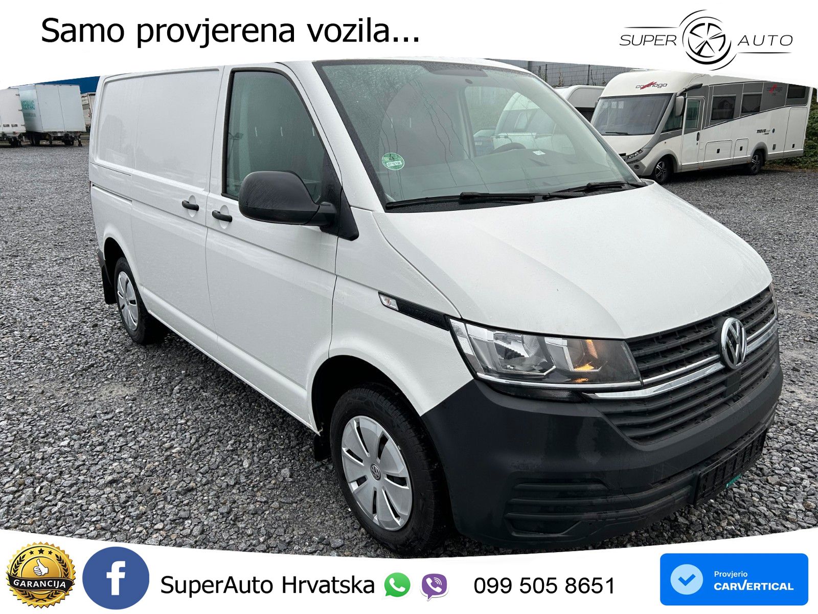 Volkswagen T6.1 Transporter 2,0 TDI Klima 110 KS