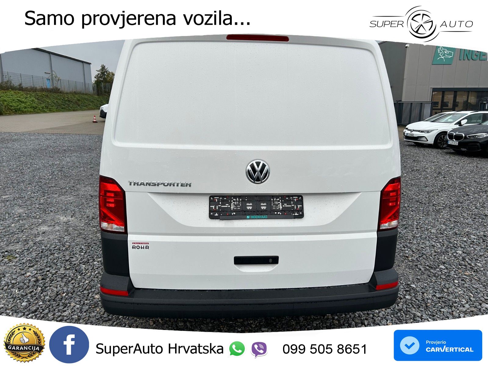 Volkswagen T6.1 Transporter 2,0 TDI Klima 110 KS