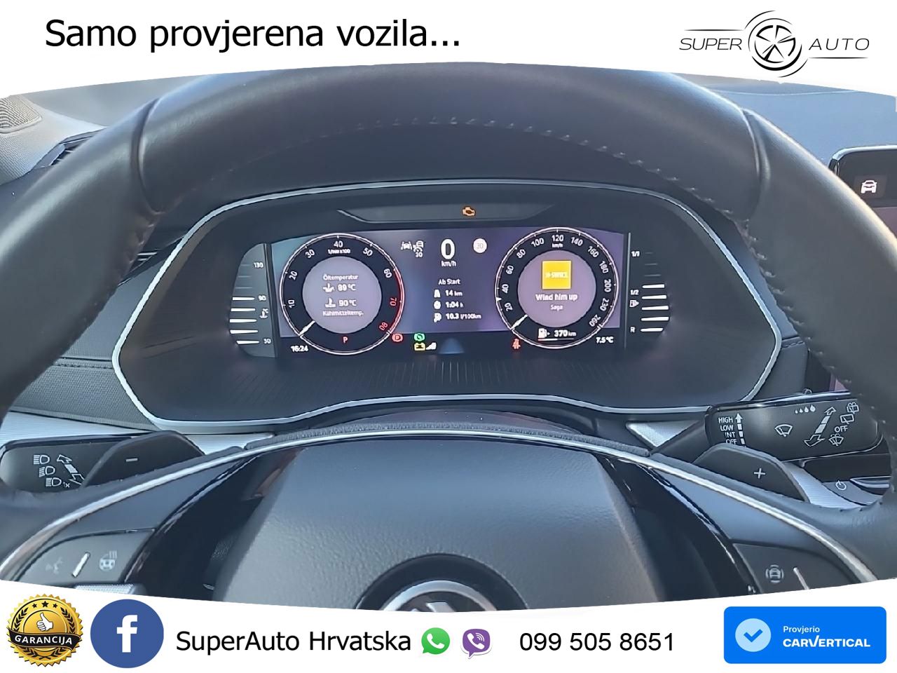 Škoda Octavia Combi 1.5 TSI (150 KS) DSG Selection MATRIX+GR SJED+KAM