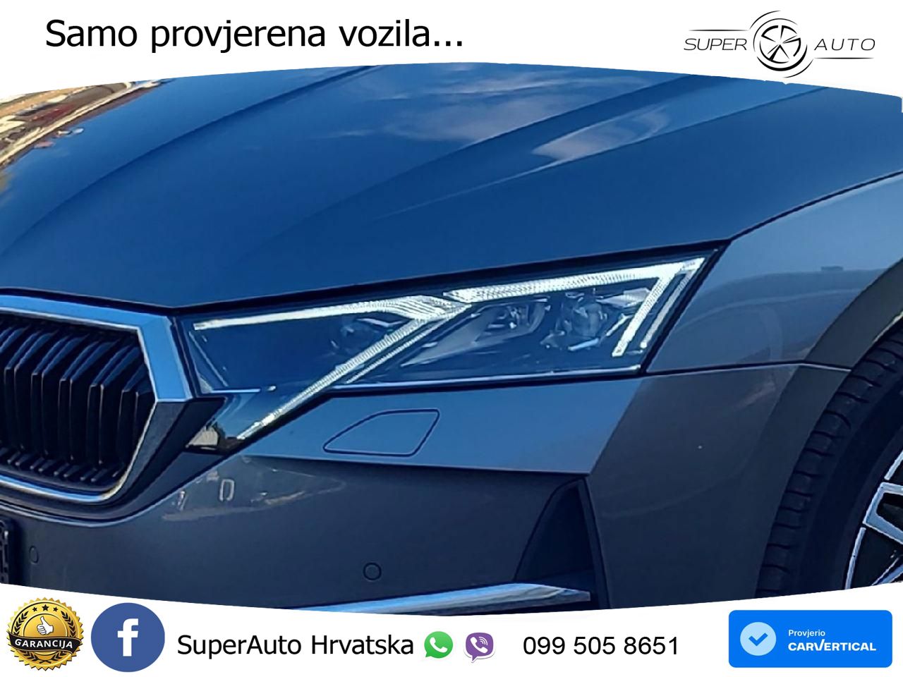 Škoda Octavia Combi 1.5 TSI (150 KS) DSG Selection MATRIX+GR SJED+KAM