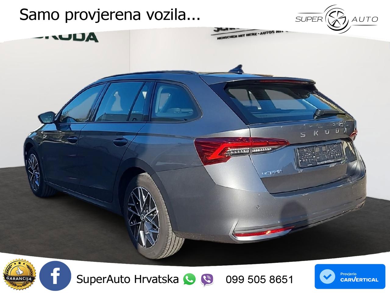 Škoda Octavia Combi 1.5 TSI (150 KS) DSG Selection MATRIX+GR SJED+KAM