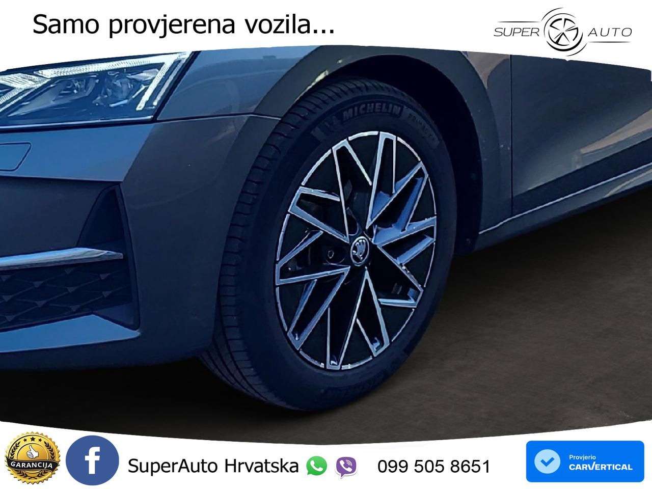 Škoda Octavia Combi 1.5 TSI (150 KS) DSG Selection MATRIX+GR SJED+KAM