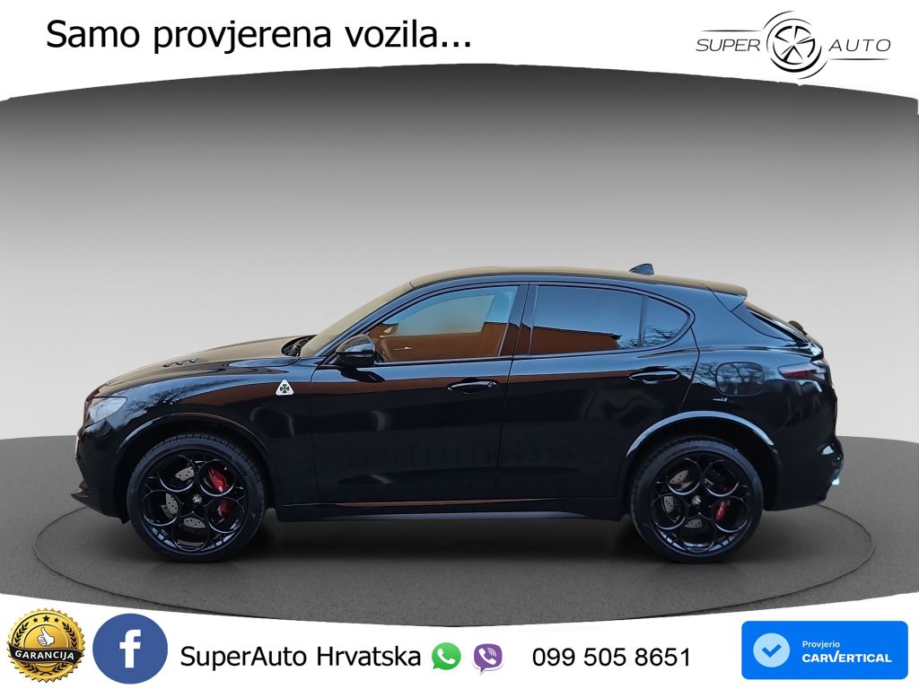 Alfa Romeo Stelvio Quadrifoglio 2.9 V6 Bi-Turbo (520 KS) Q4 Automatic LED+GR SJED+ACC