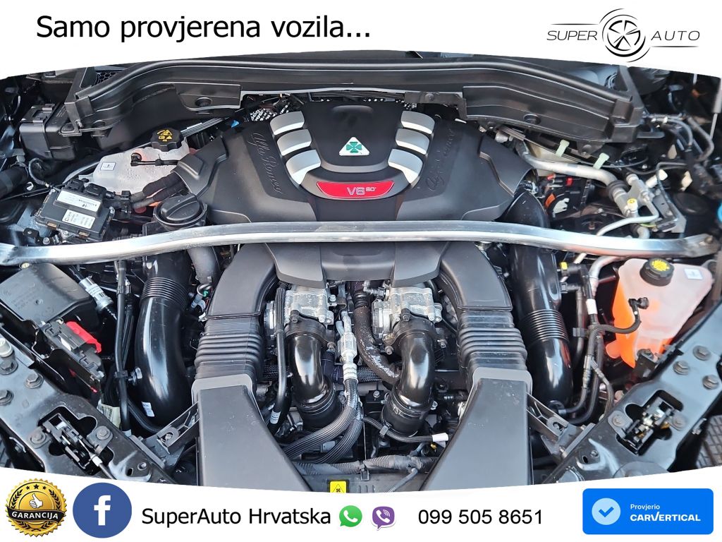 Alfa Romeo Stelvio Quadrifoglio 2.9 V6 Bi-Turbo (520 KS) Q4 Automatic LED+GR SJED+ACC