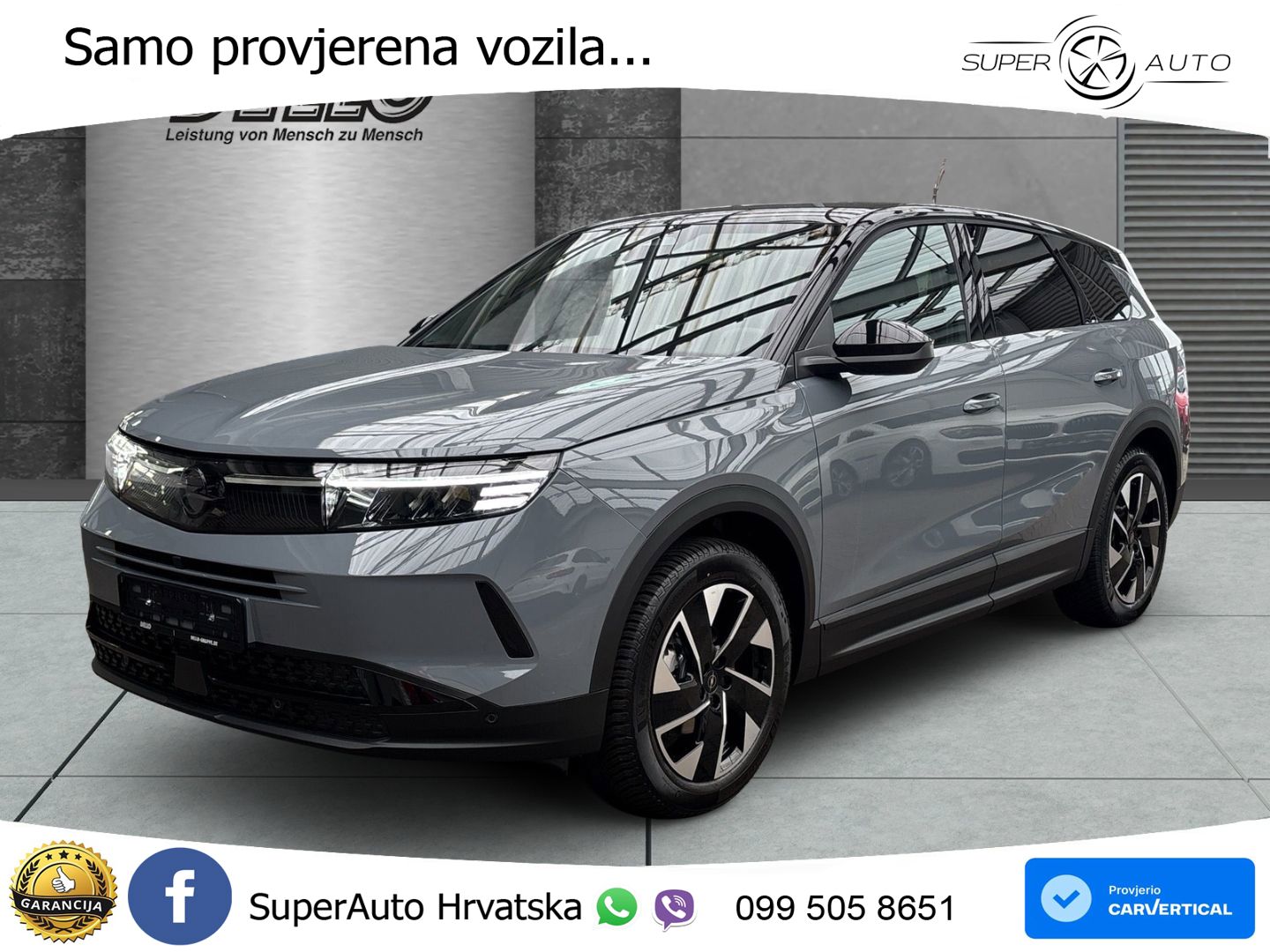 Opel Grandland 1.2 Turbo (145 KS) Hybrid eDCT GS LED+GR SJED+ACC