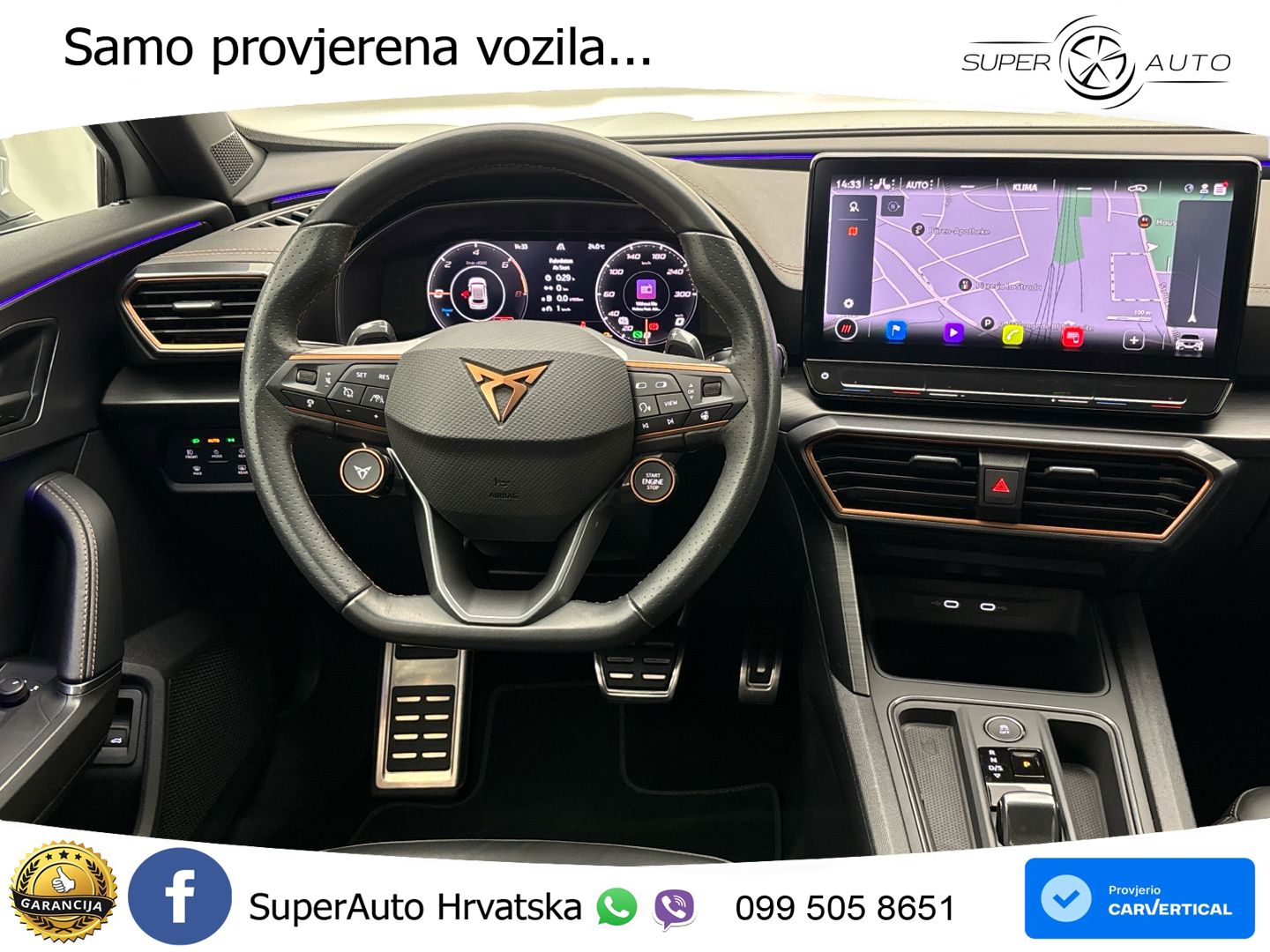 Cupra Formentor 1.4 TSI (245 KS) e-Hybrid DSG VZ ACC+GR SJED+360+PANO