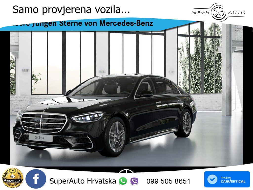Mercedes S 500 (449 KS) EQ Boost 4MATIC 9G-TRONIC AMG ACC+HEAD+4xGR SJED+360+PANO