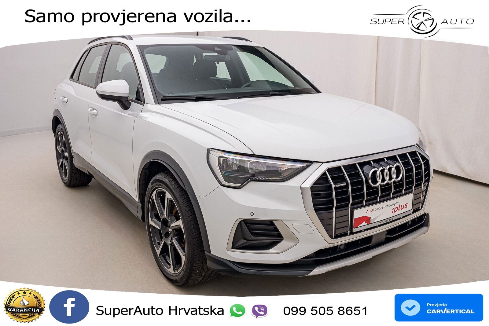 Audi Q3 45 TFSI (230 KS) quattro S tronic LED+GR SJED+ACC