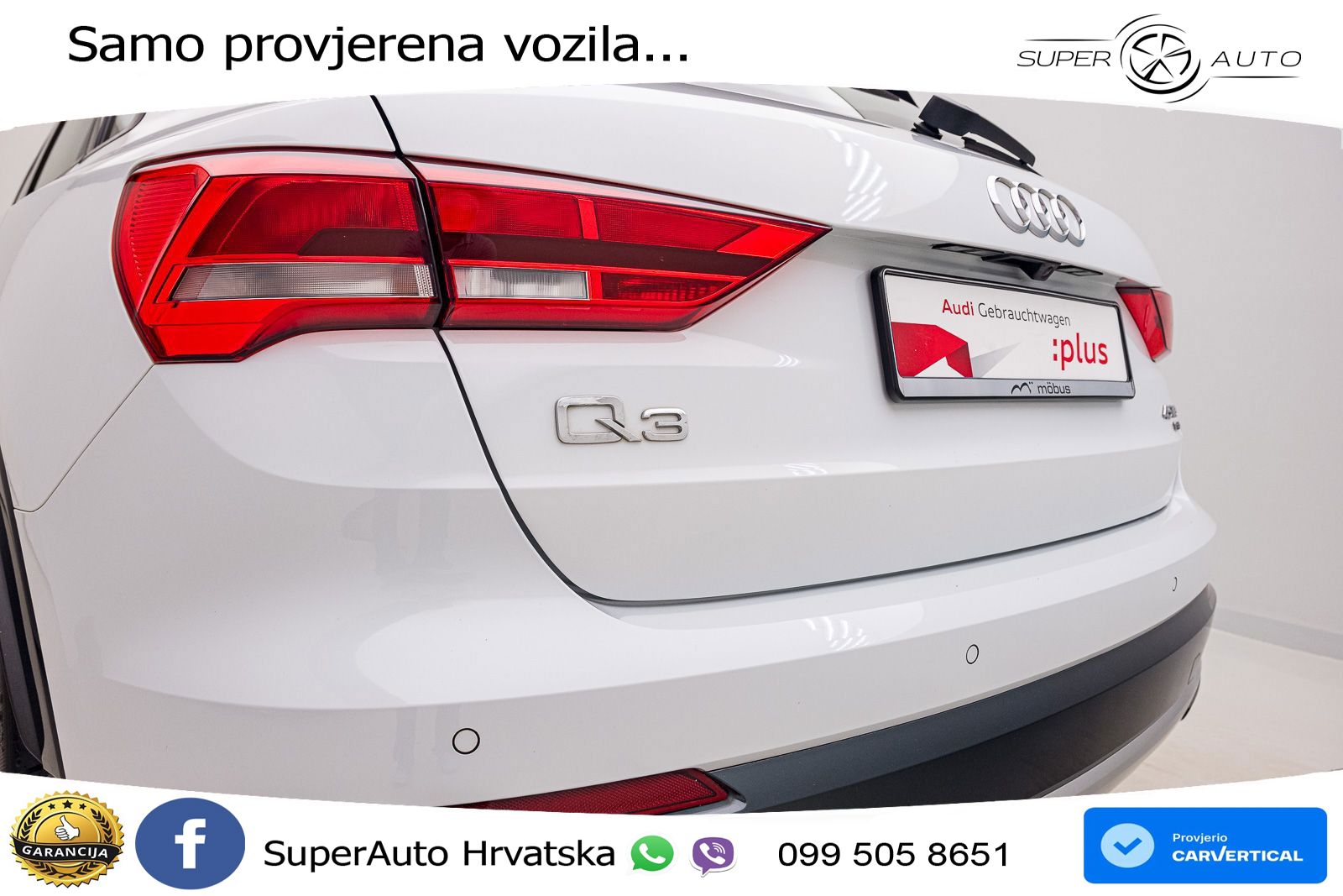 Audi Q3 45 TFSI (230 KS) quattro S tronic LED+GR SJED+ACC