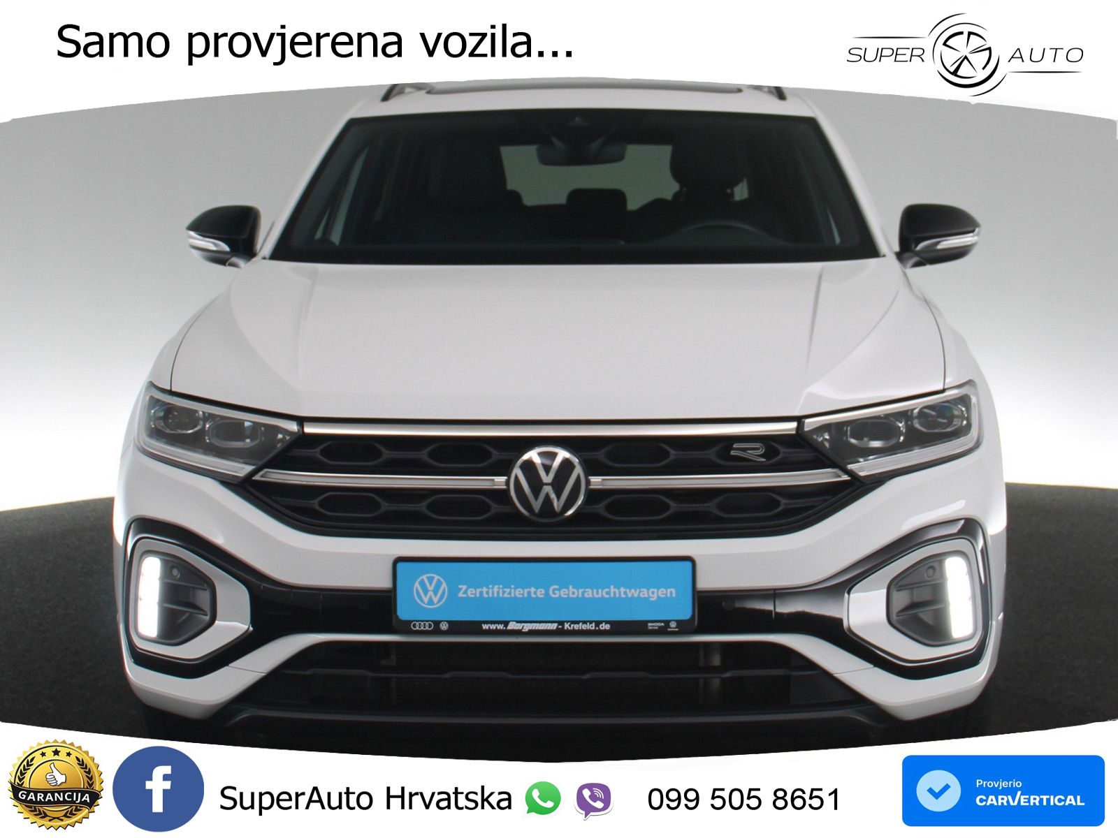 Volkswagen T-Roc 2.0 TSI (190 KS) 4M DSG R-Line MATRIX+GR SJED+KAM