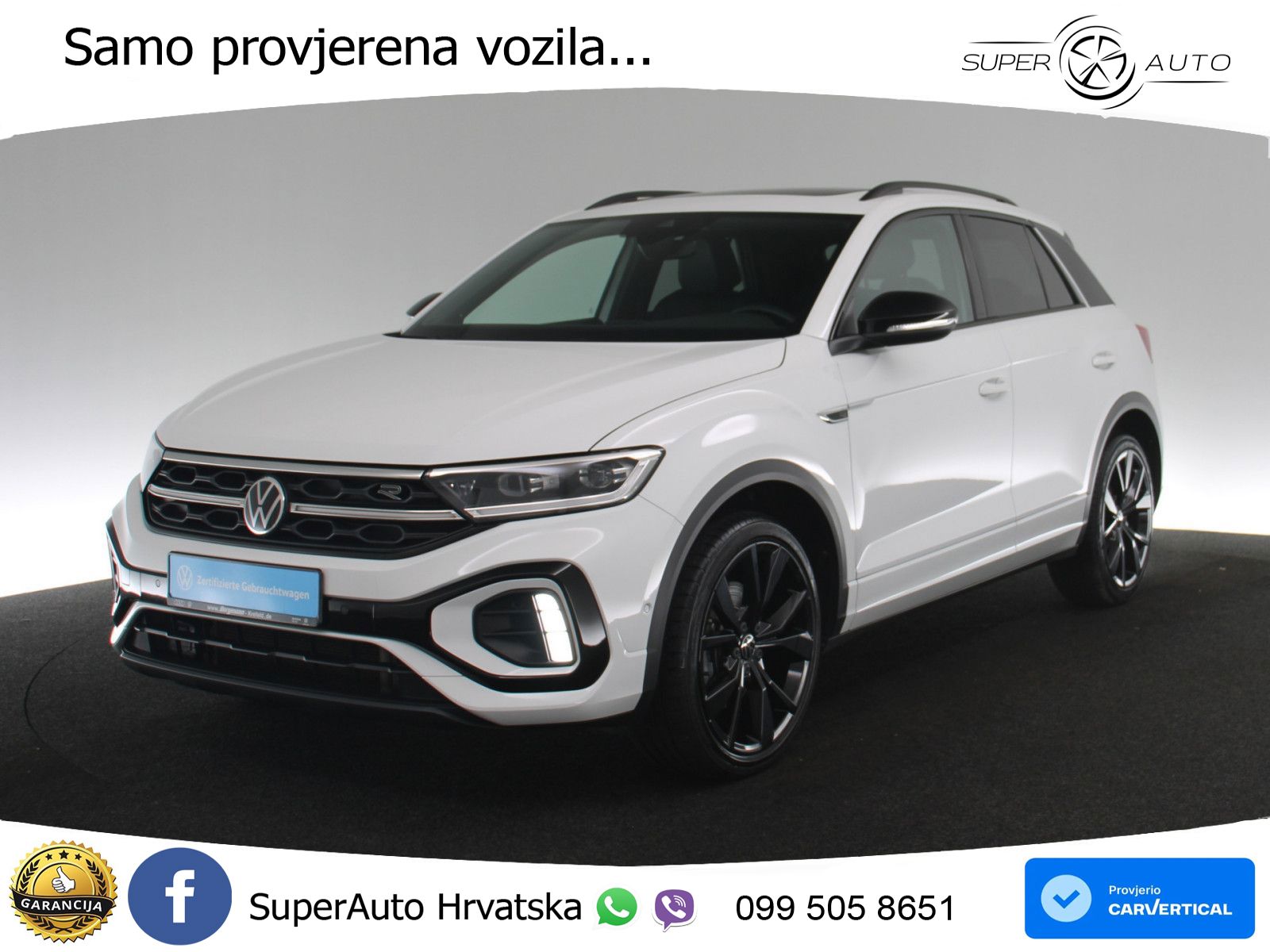 Volkswagen T-Roc 2.0 TSI (190 KS) 4M DSG R-Line MATRIX+GR SJED+KAM