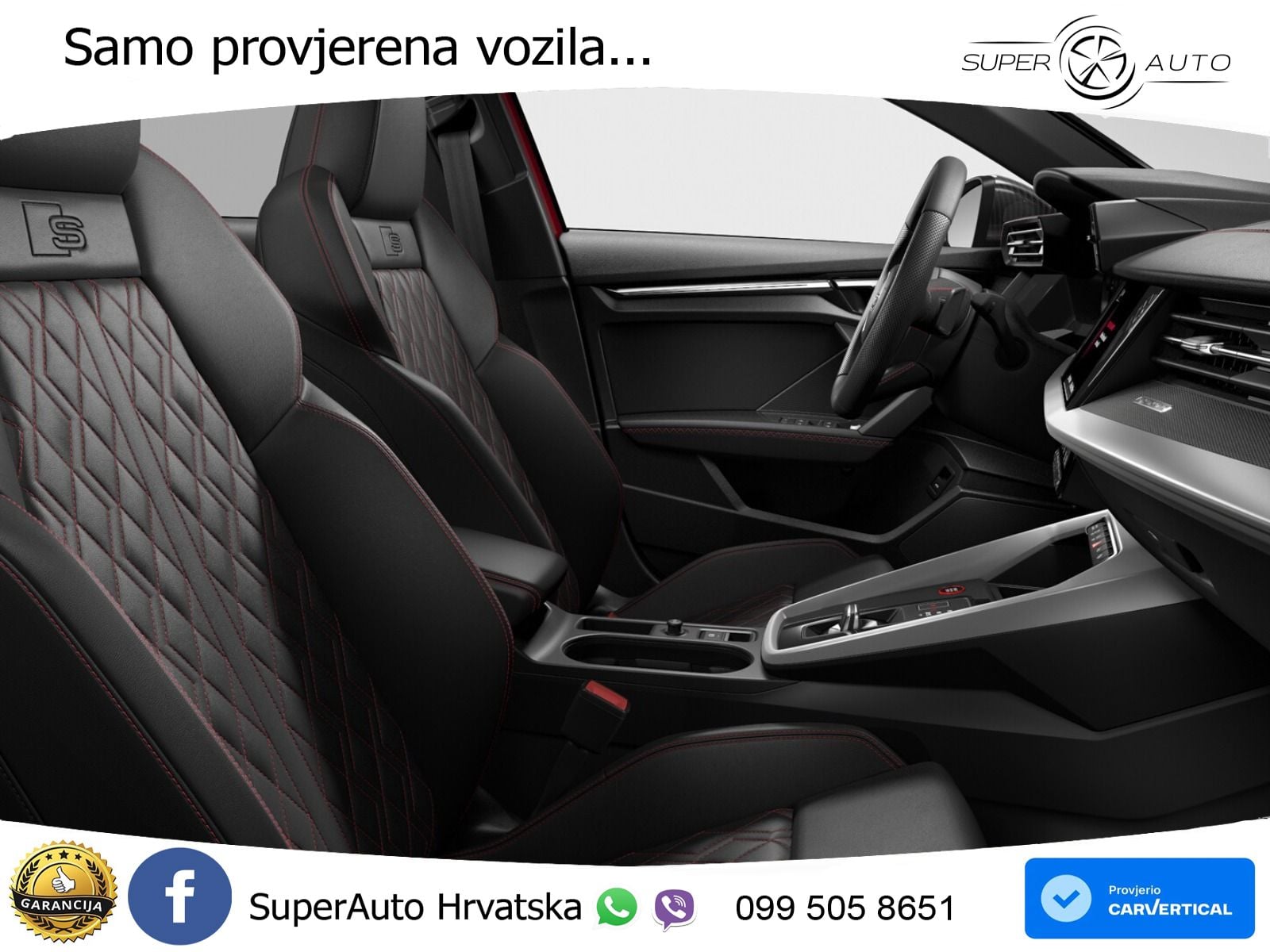 Audi S3 Limuzina 2.0 TFSI (310 KS) quattro S tronic LED+GR SJED+ACC
