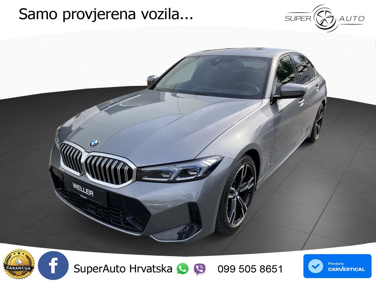 BMW 320d (190 KS) xDrive Steptronic M Sport LED+GR SJED+ACC