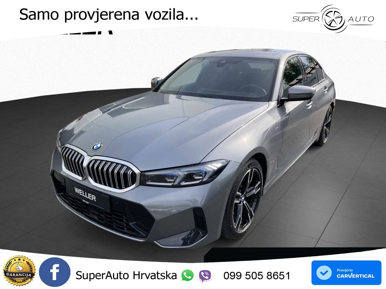 BMW 320d (190 KS) xDrive Steptronic M Sport LED+GR SJED+ACC
