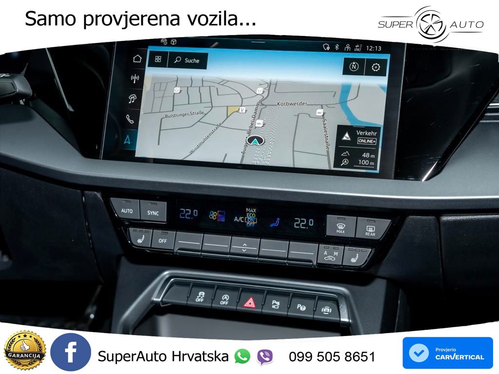 Audi A3 35 TFSI (150 KS) S tronic S line LED+GR SJED+ACC