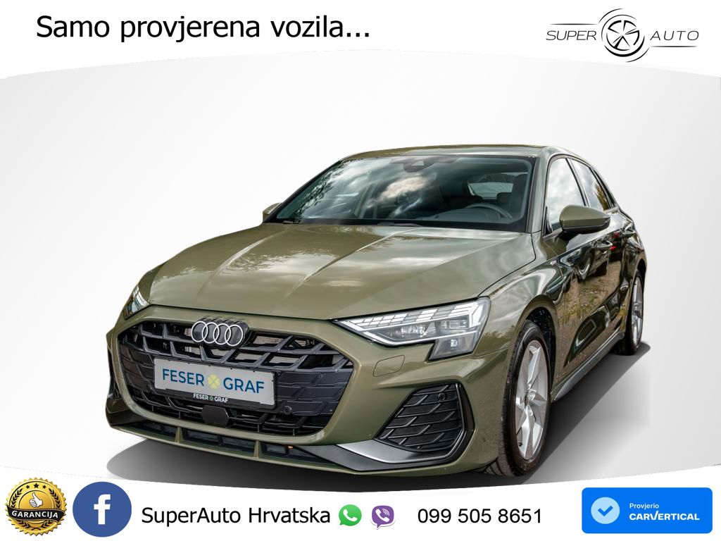 Audi A3 35 TFSI (150 KS) S tronic S line LED+GR SJED+ACC