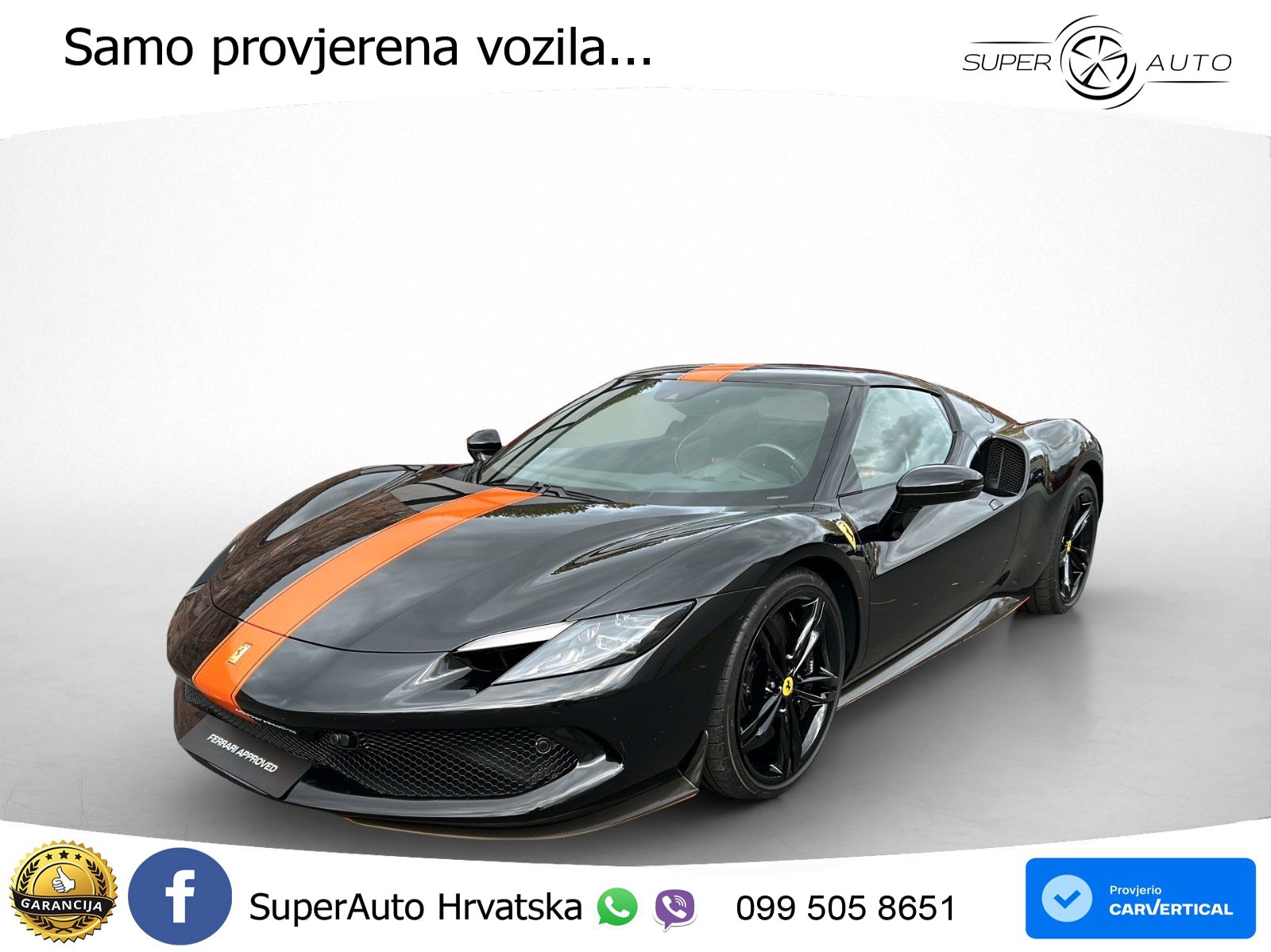 Ferrari 296 GTB 3.0 V6 (830 KS) F1 DCT
