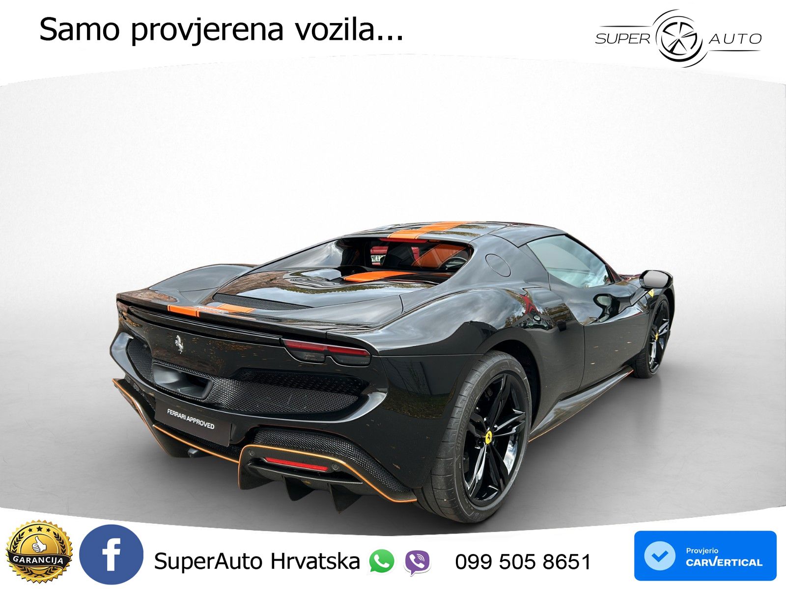 Ferrari 296 GTB 3.0 V6 (830 KS) F1 DCT