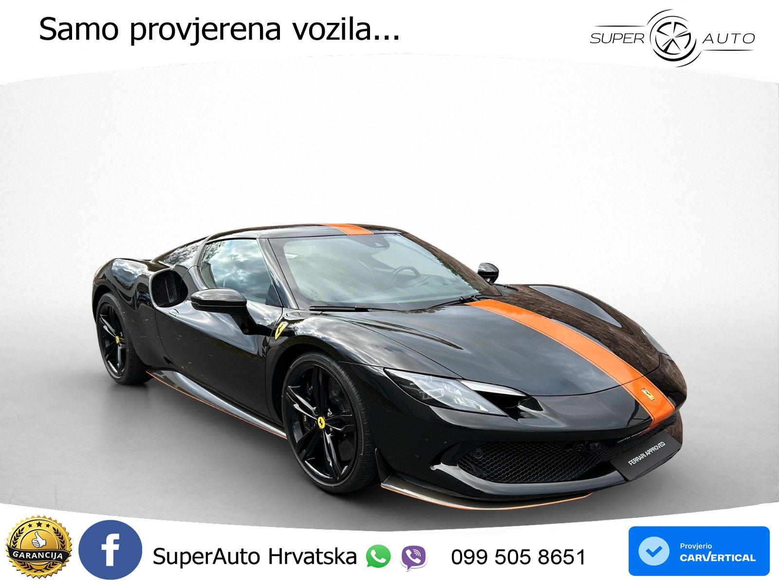 Ferrari 296 GTB 3.0 V6 (830 KS) F1 DCT