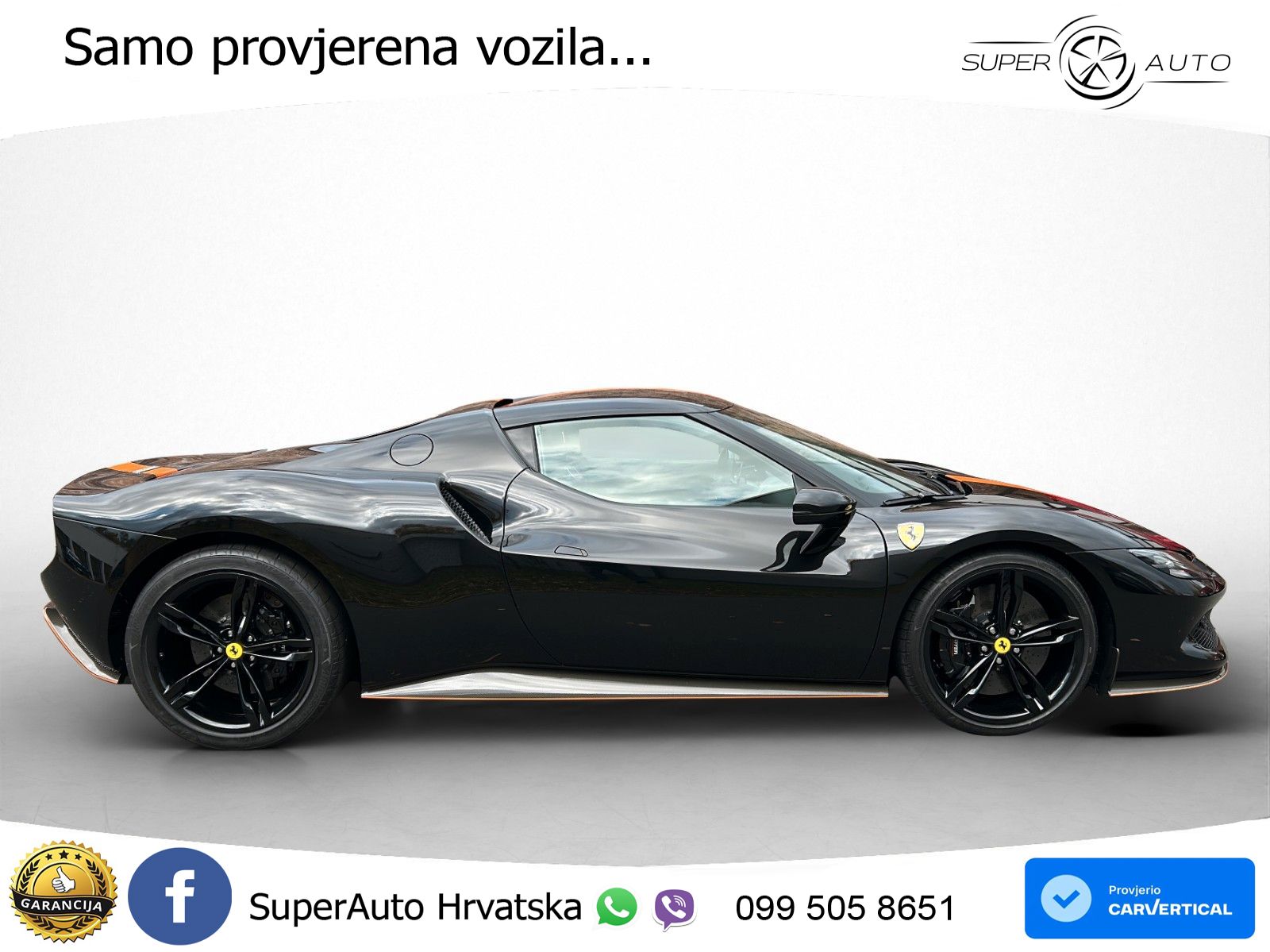 Ferrari 296 GTB 3.0 V6 (830 KS) F1 DCT