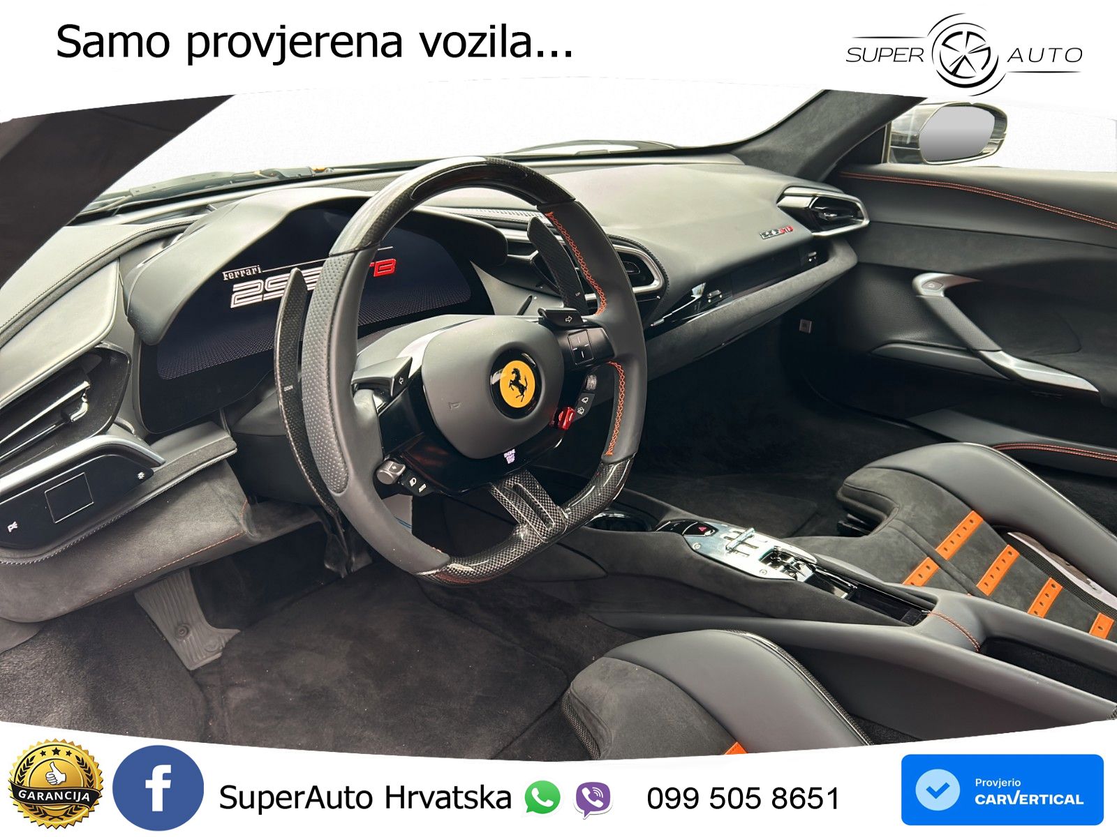 Ferrari 296 GTB 3.0 V6 (830 KS) F1 DCT