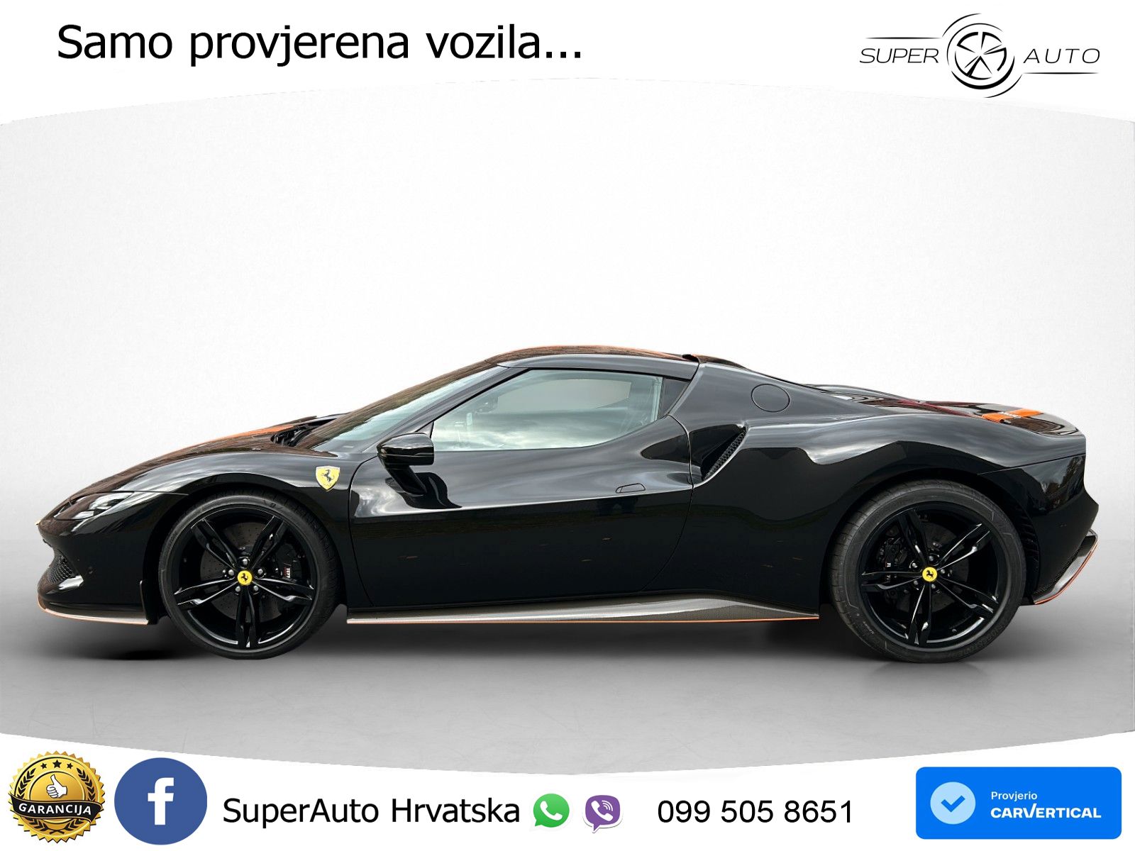 Ferrari 296 GTB 3.0 V6 (830 KS) F1 DCT