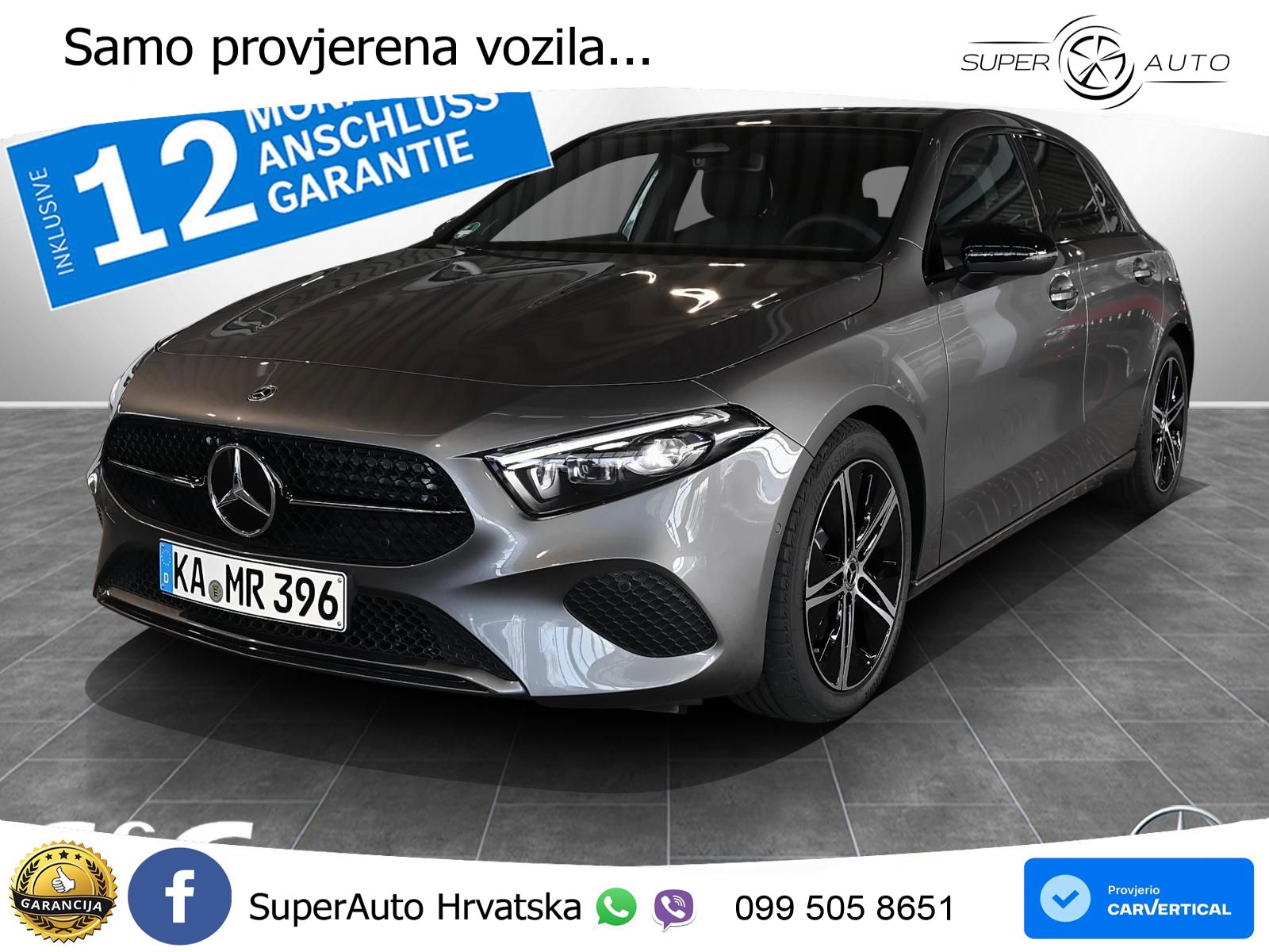 Mercedes-Benz A 200 7G-DCT LED+GR SJED+ACC