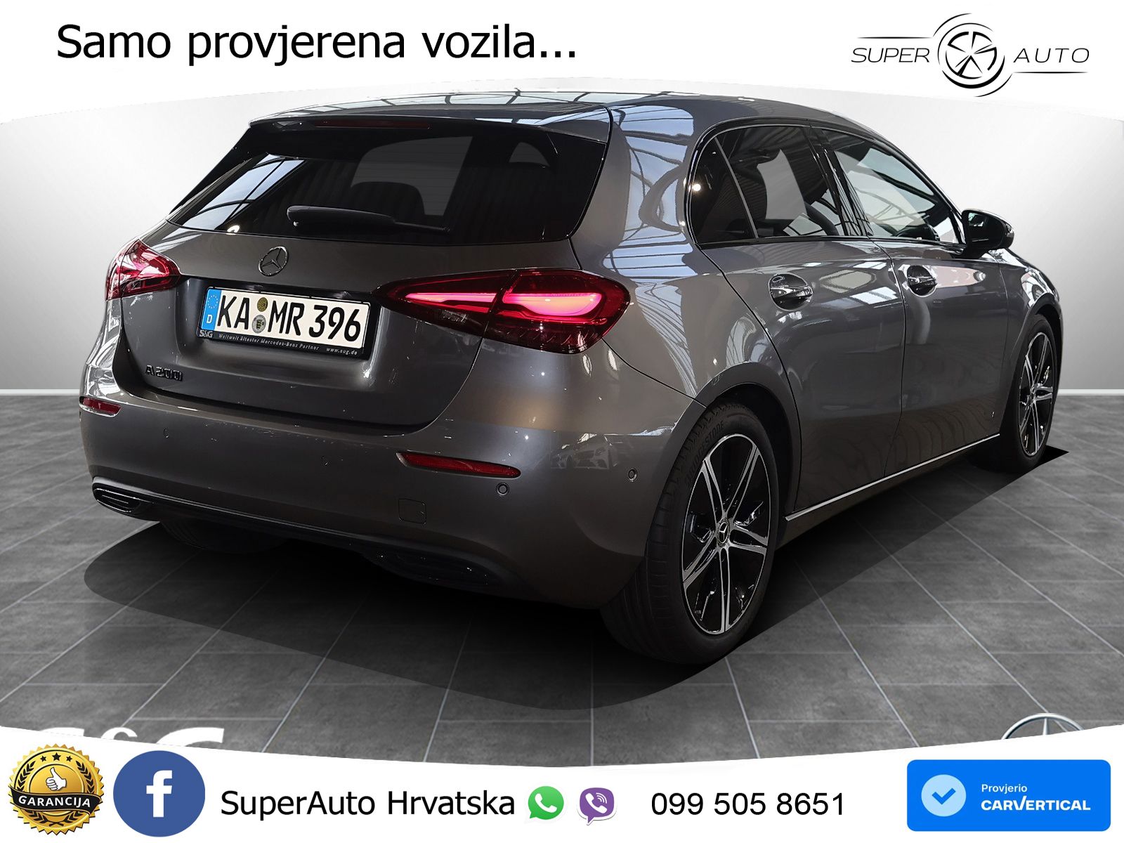 Mercedes-Benz A 200 7G-DCT LED+GR SJED+ACC