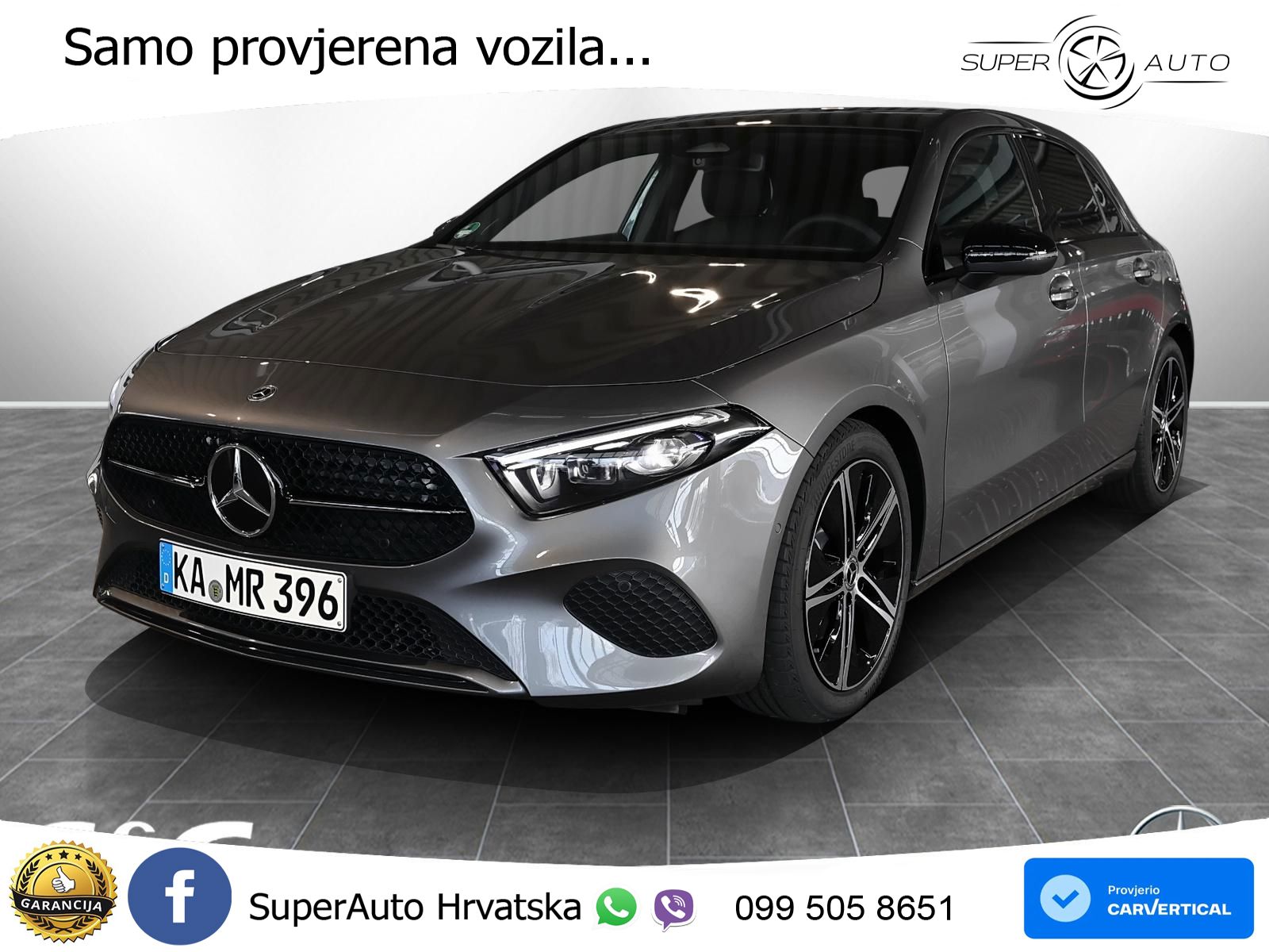 Mercedes-Benz A 200 7G-DCT LED+GR SJED+ACC