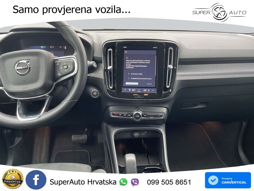 Volvo XC40 2.0 B3 163 KS Automatic LED+GR SJED+ACC