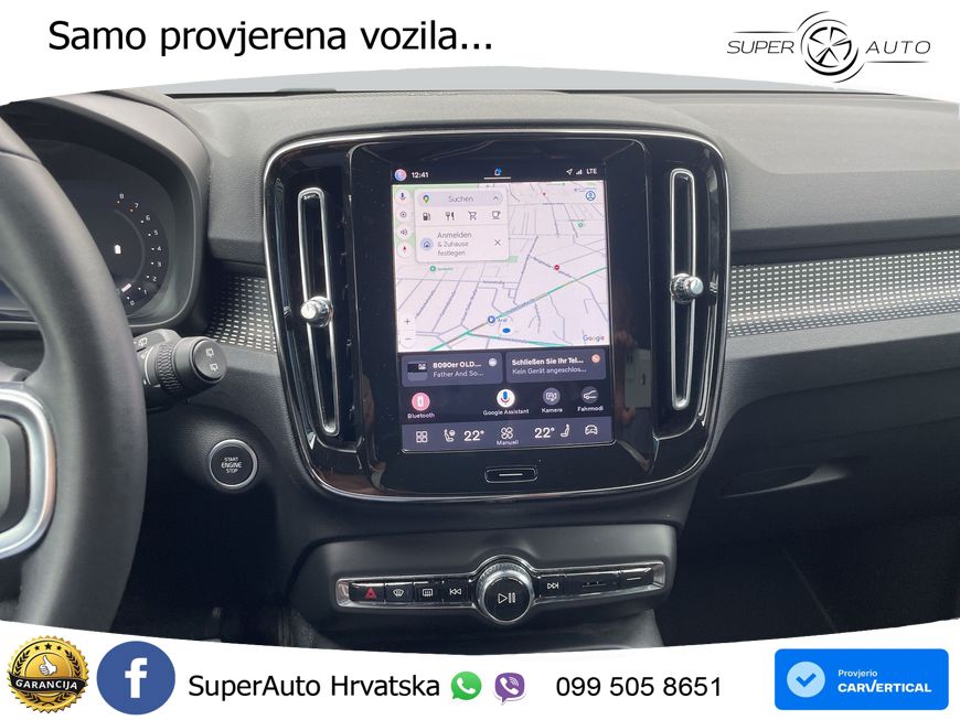 Volvo XC40 2.0 B3 163 KS Automatic LED+GR SJED+ACC