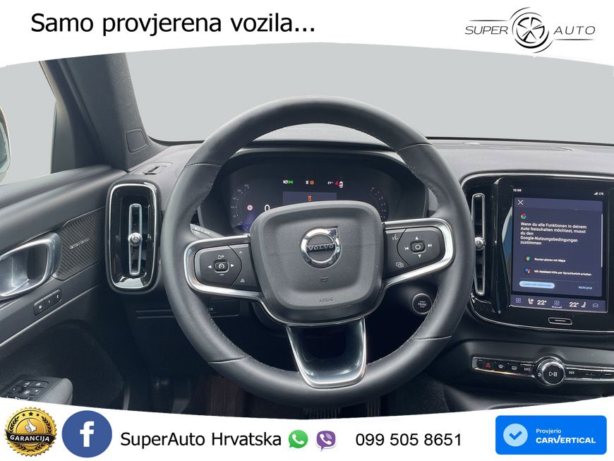Volvo XC40 2.0 B3 163 KS Automatic LED+GR SJED+ACC