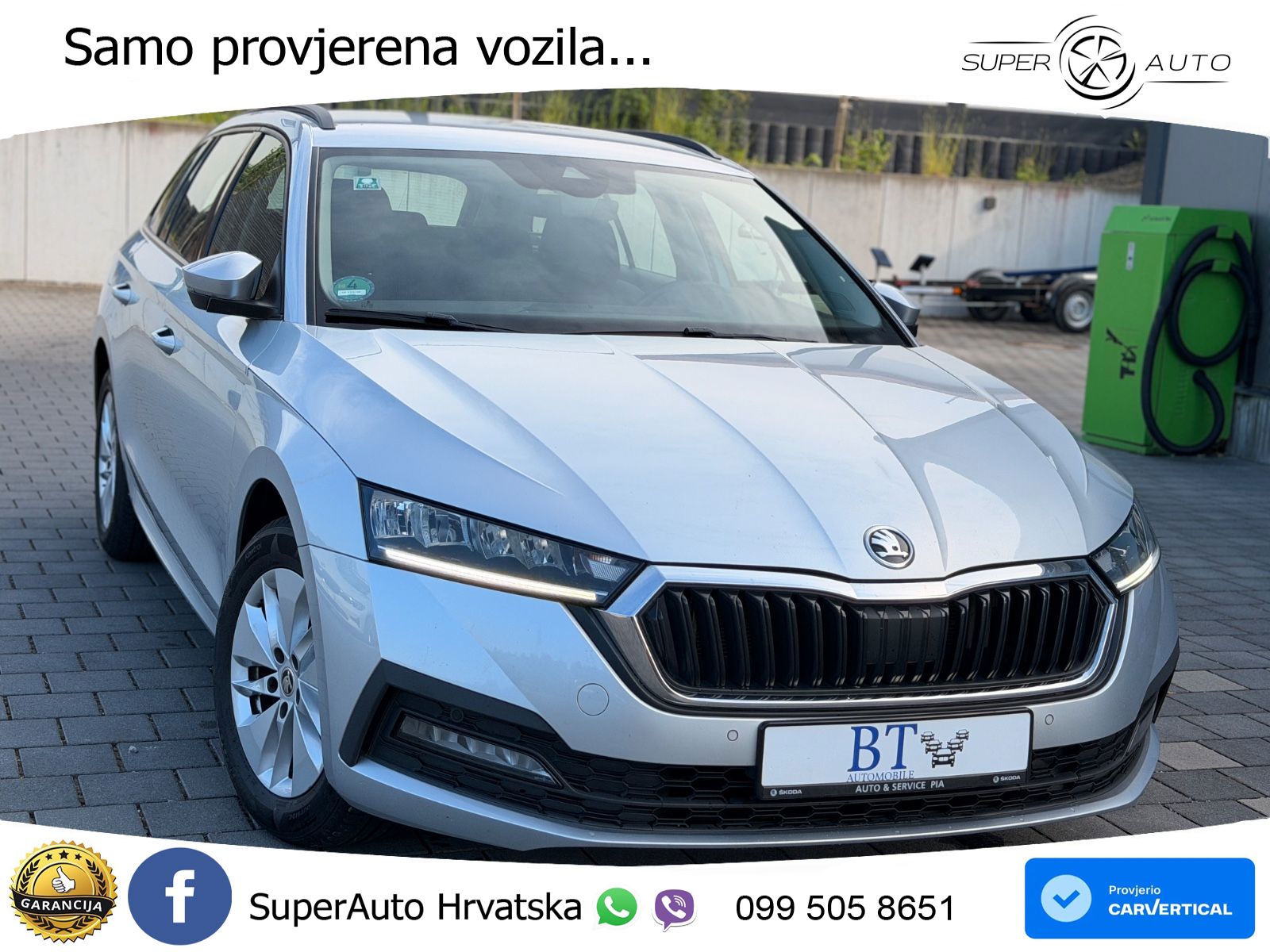 Škoda Octavia Combi 2.0 TDI (150 KS) DSG LED+GR SJED+ACC