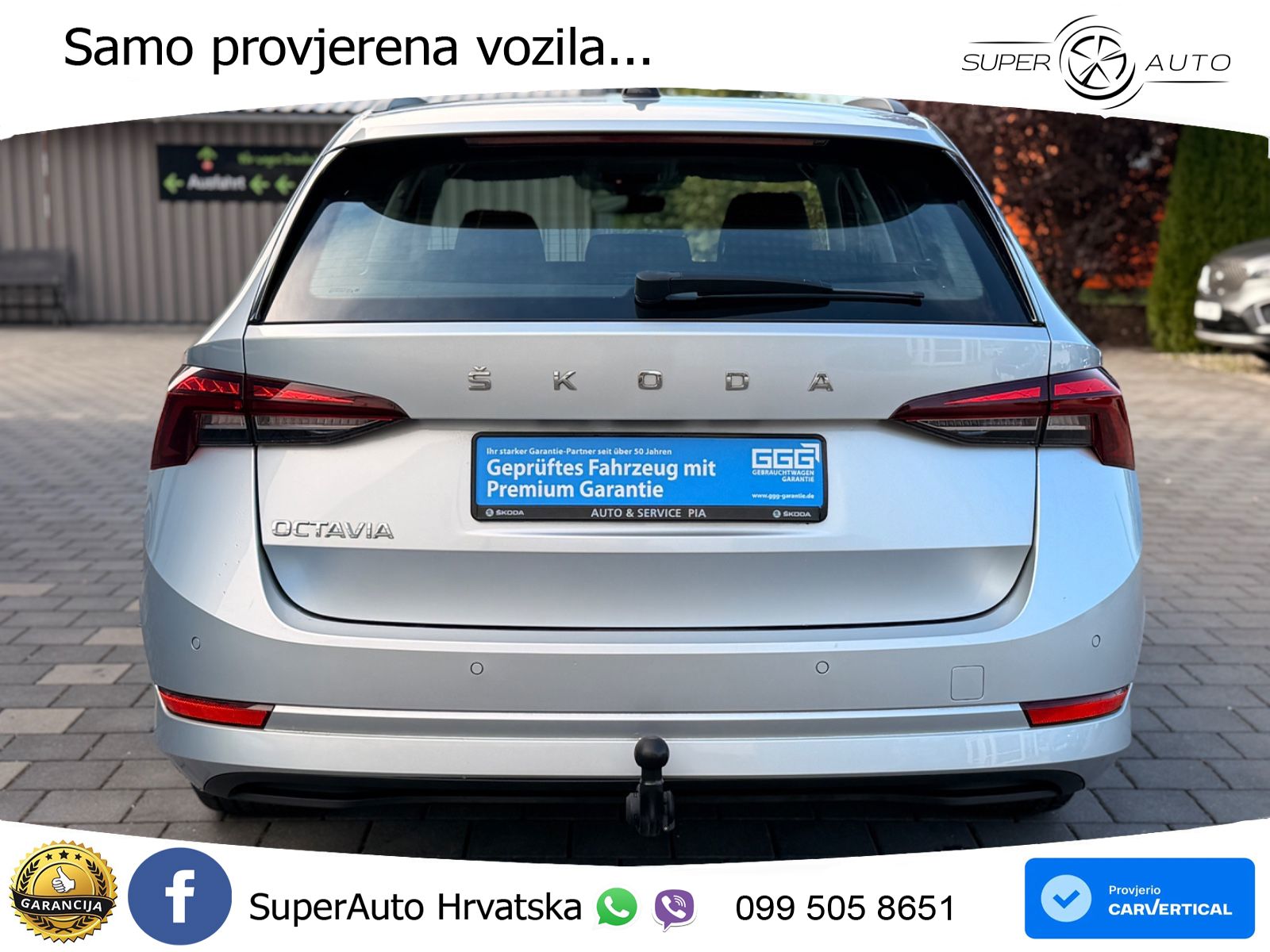 Škoda Octavia Combi 2.0 TDI (150 KS) DSG LED+GR SJED+ACC